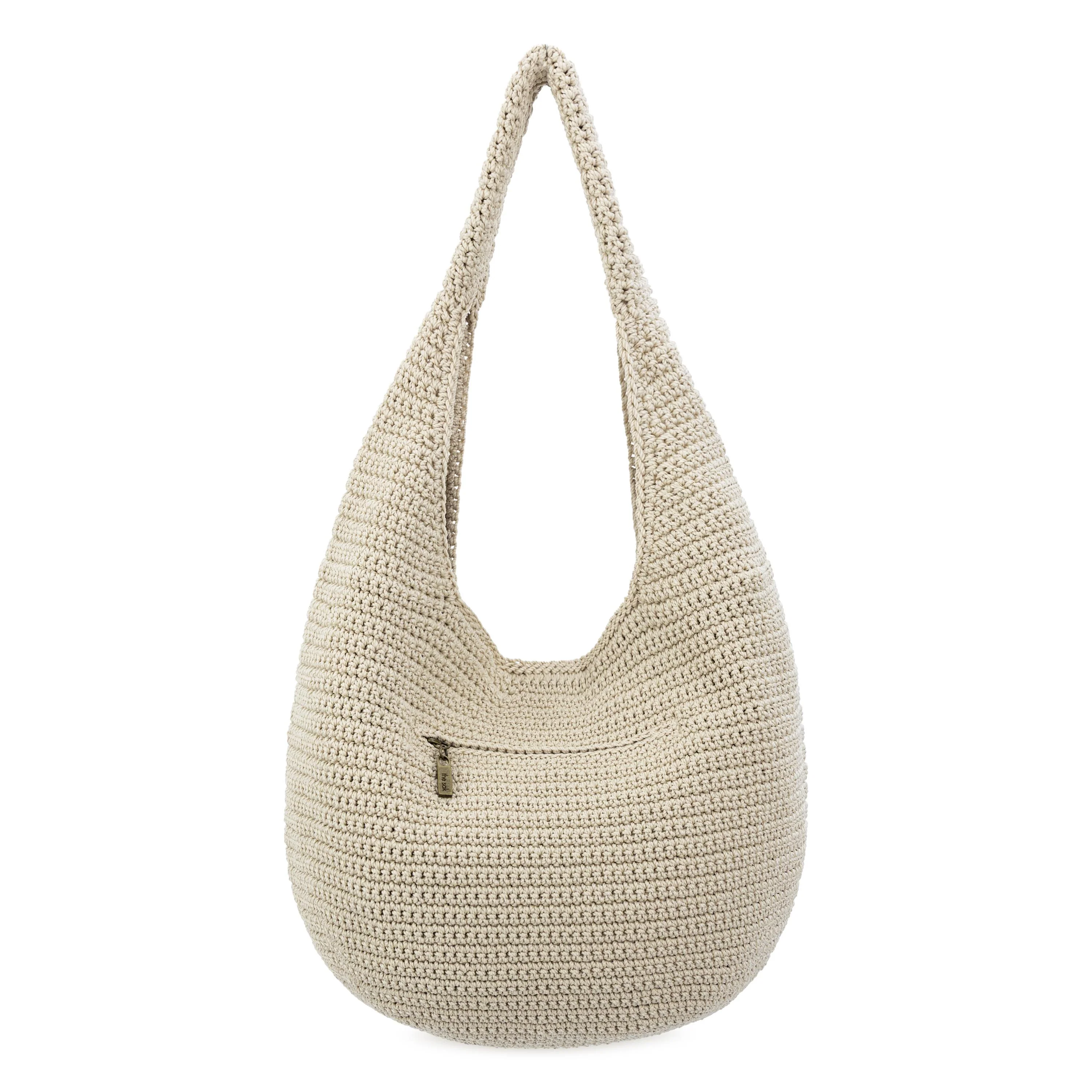 120 Shortie Hobo - Hand Crochet - Ecru - Image 4