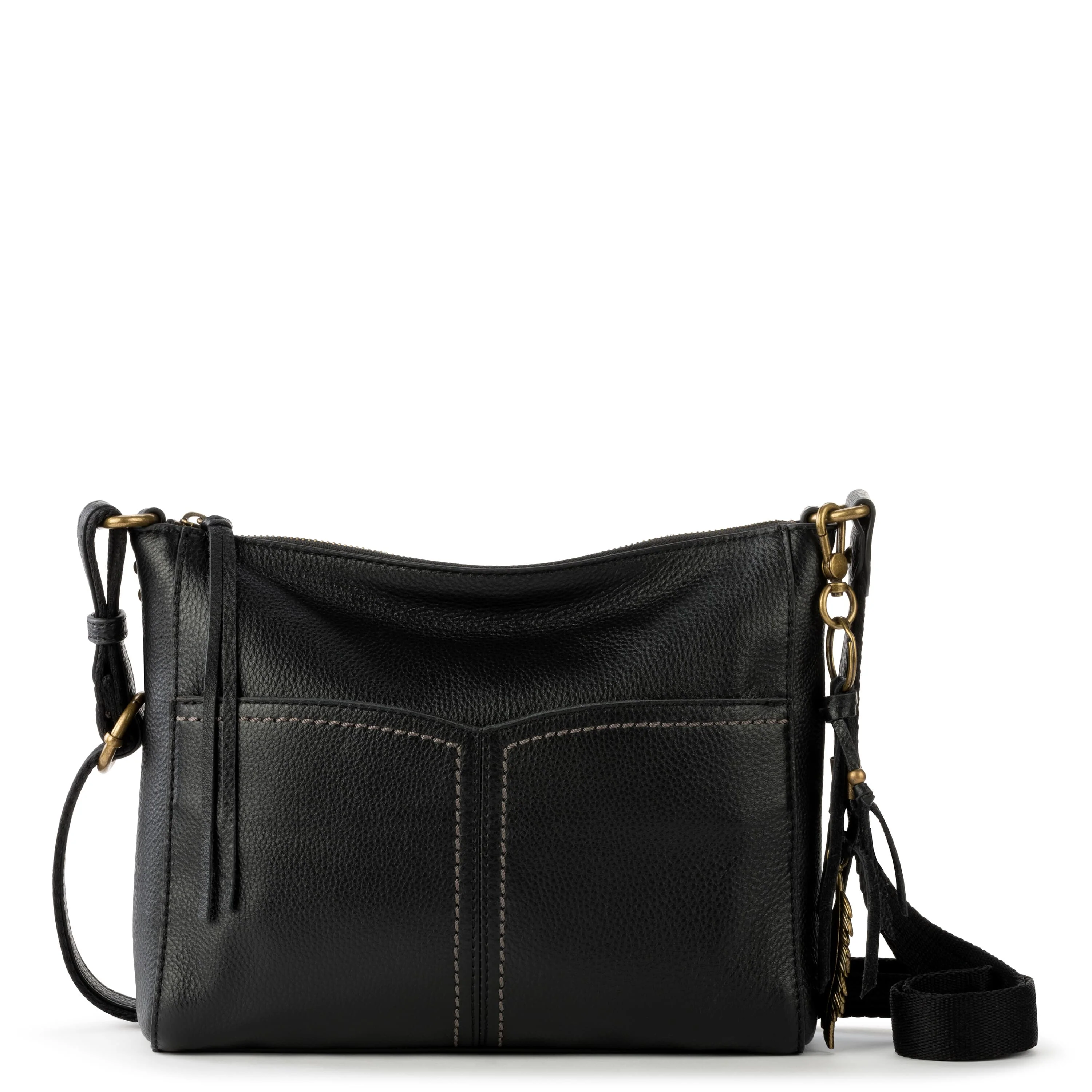 Alameda Crossbody - Leather - Black