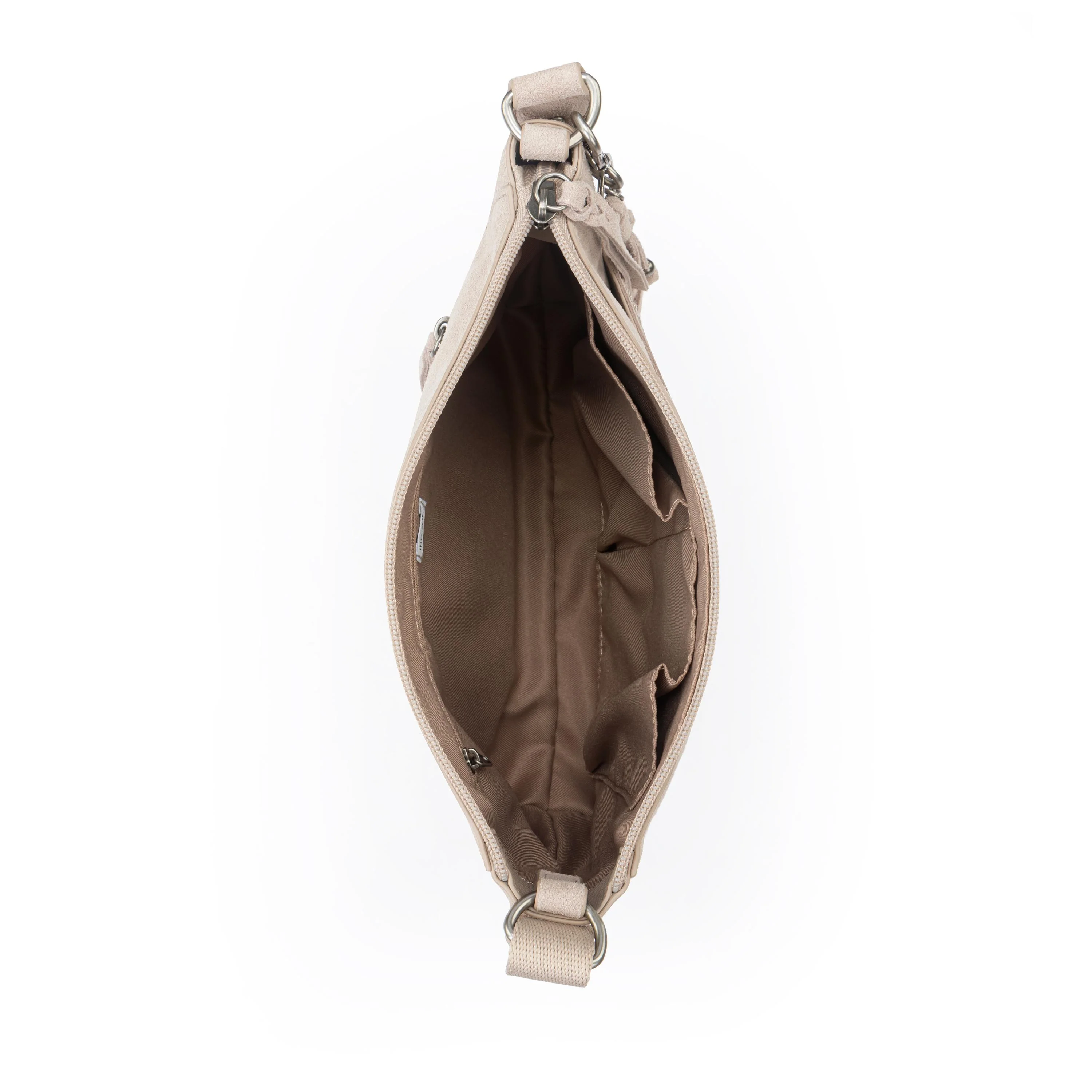 Alameda Crossbody - Leather - Sand Suede - Image 5