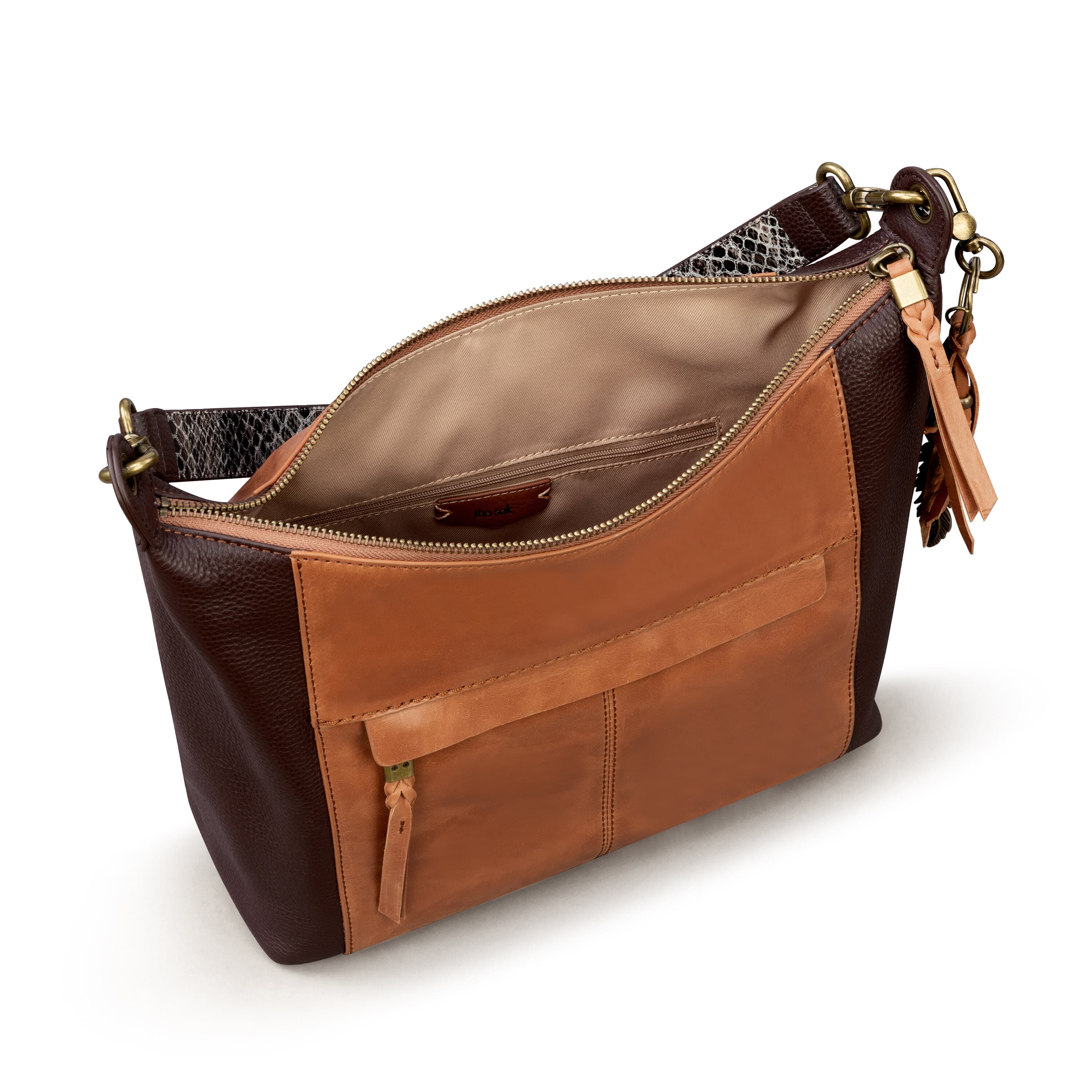 Alameda Hobo - Leather - Tobacco Snake Multi - Image 3