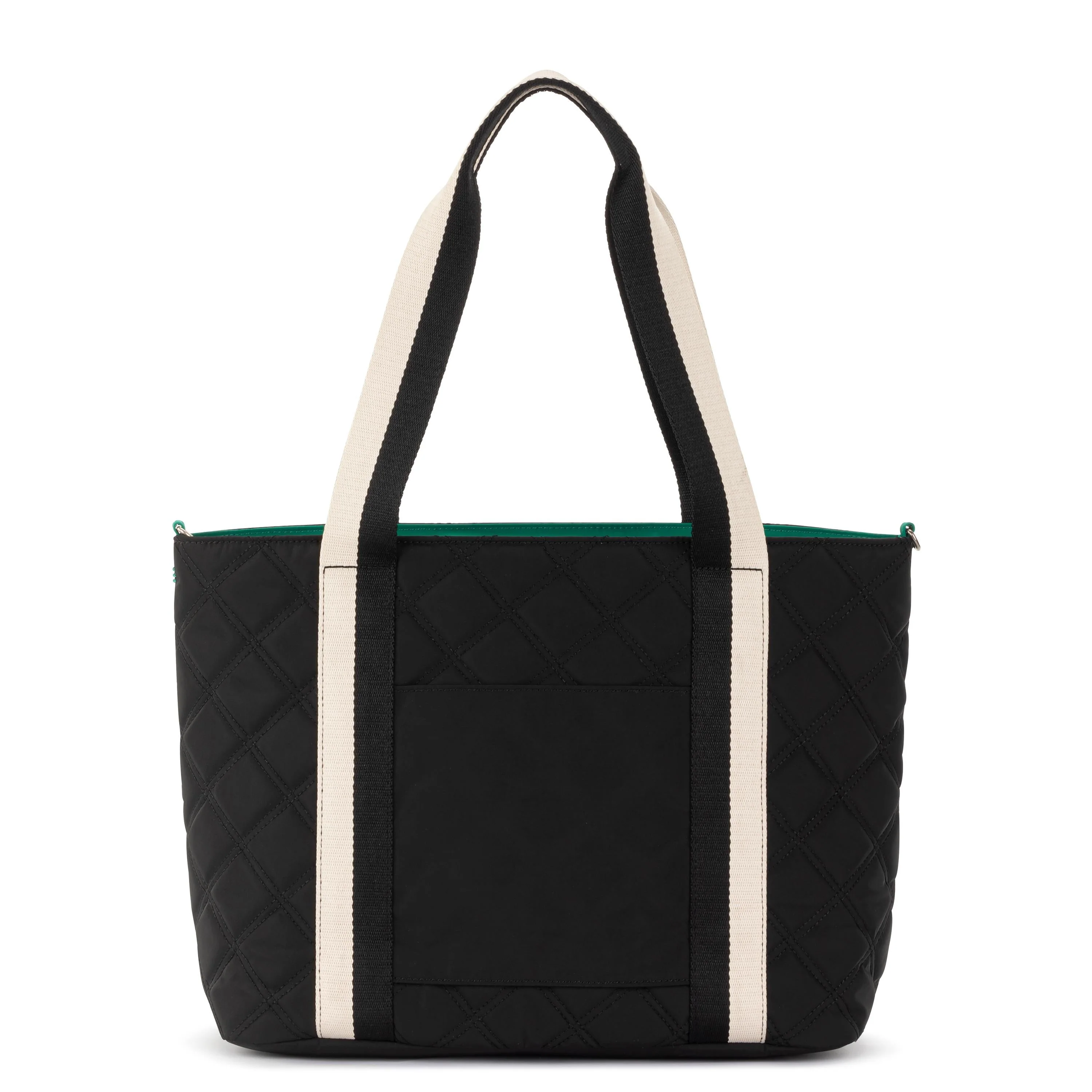 Arlo Large Tote - EcoTwill - Black Diamond Quilted - Image 5