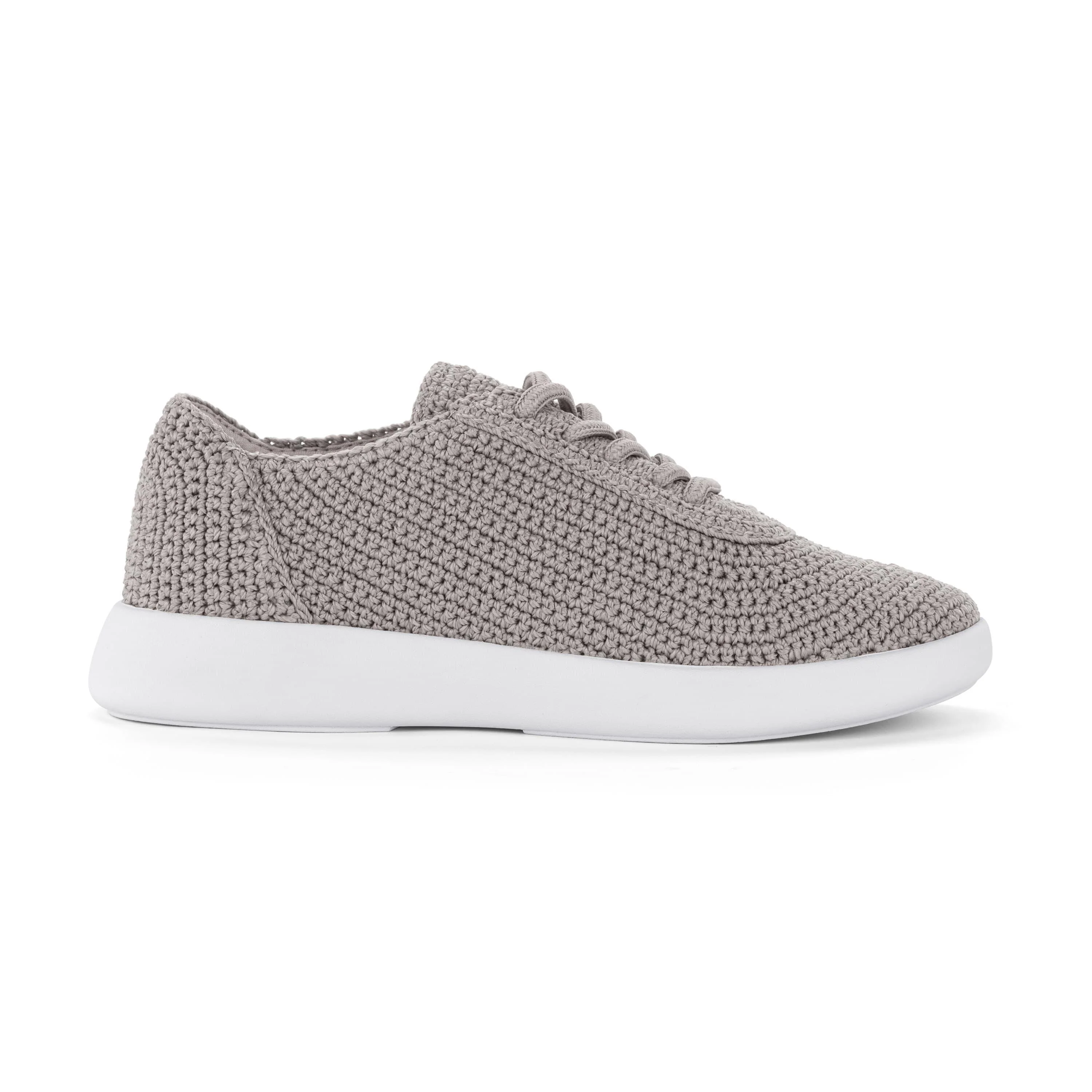 Asha Sneaker - Hand Crochet - Cloud - Image 4