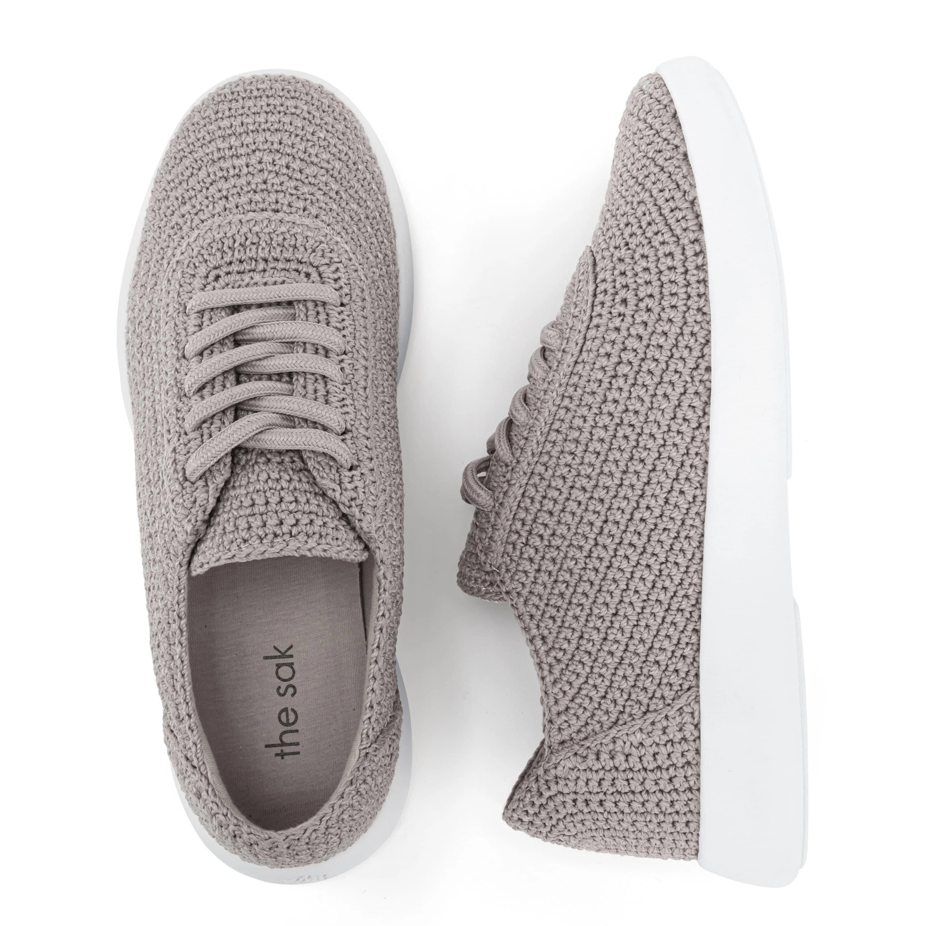 Asha Sneaker - Hand Crochet - Cloud - Image 5