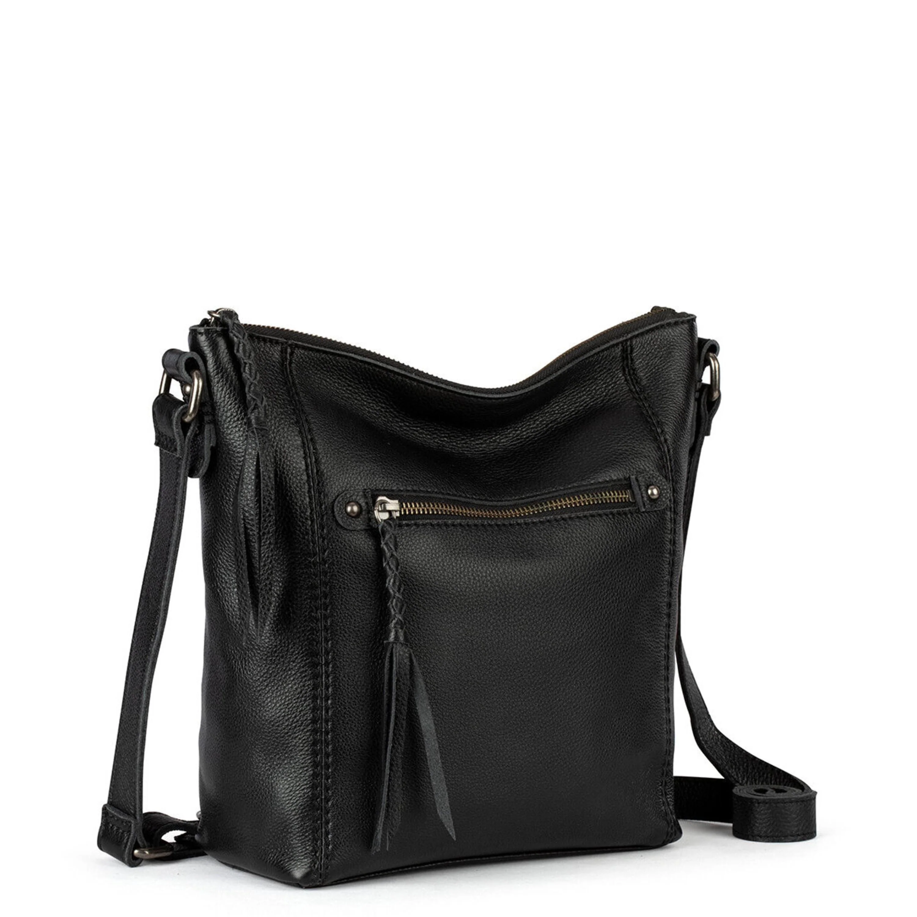 Ashland Crossbody - Leather - Black - Image 3