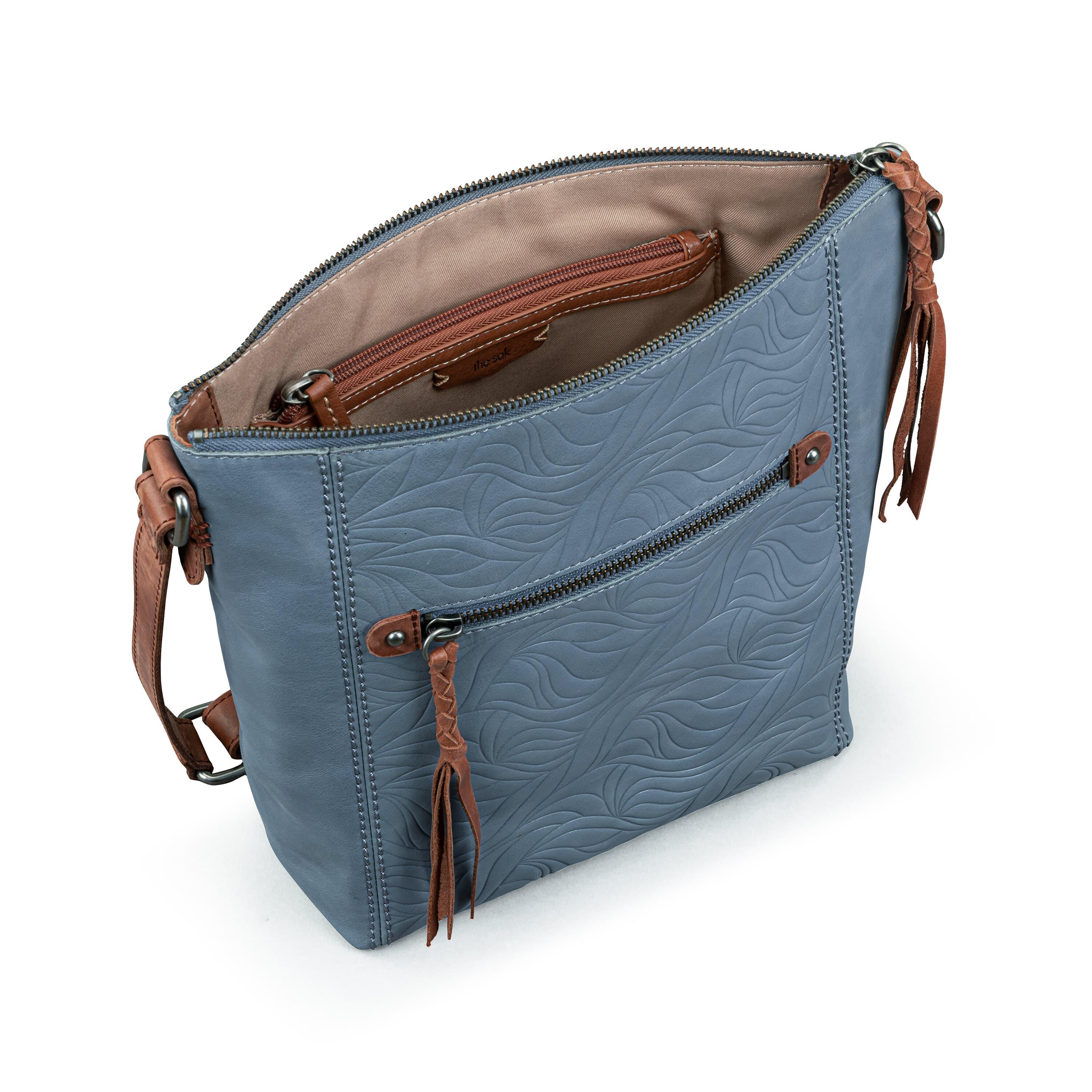 Ashland Crossbody - Leather - Maritime Wave Embossed - Image 5