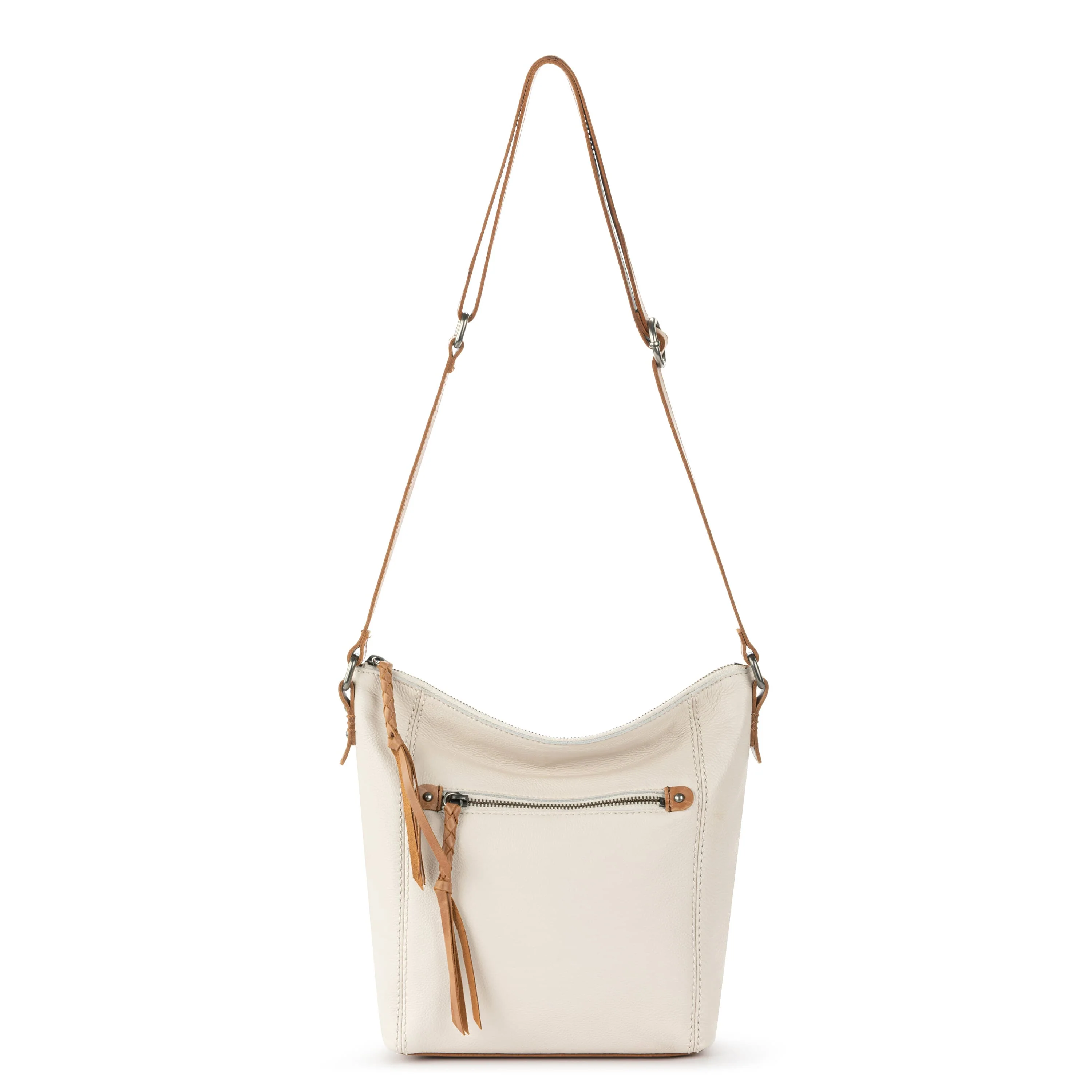 Ashland Crossbody - Leather - Stone - Image 3