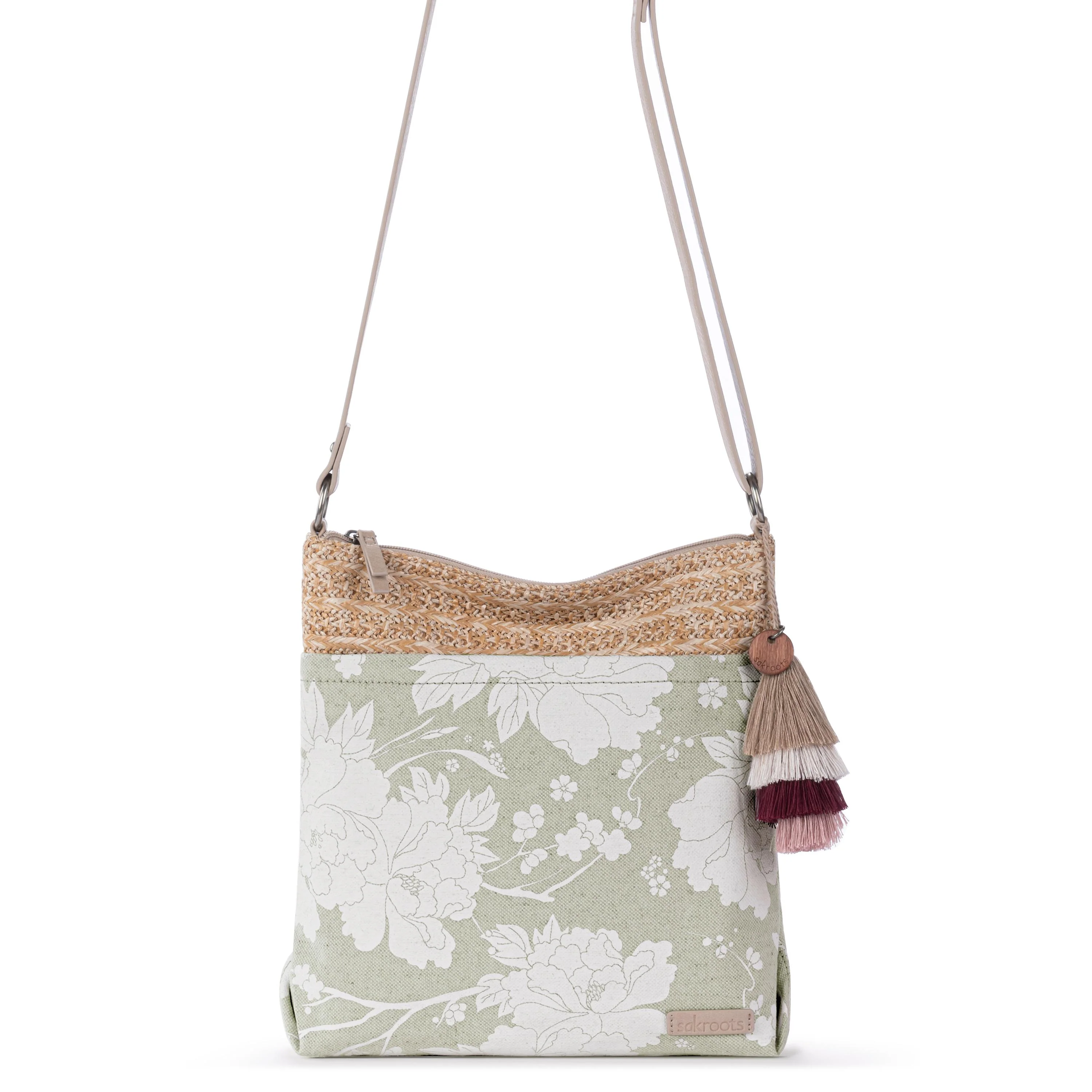 Banyan Basic Crossbody - Canvas - Natural Wild Fleur - Image 3