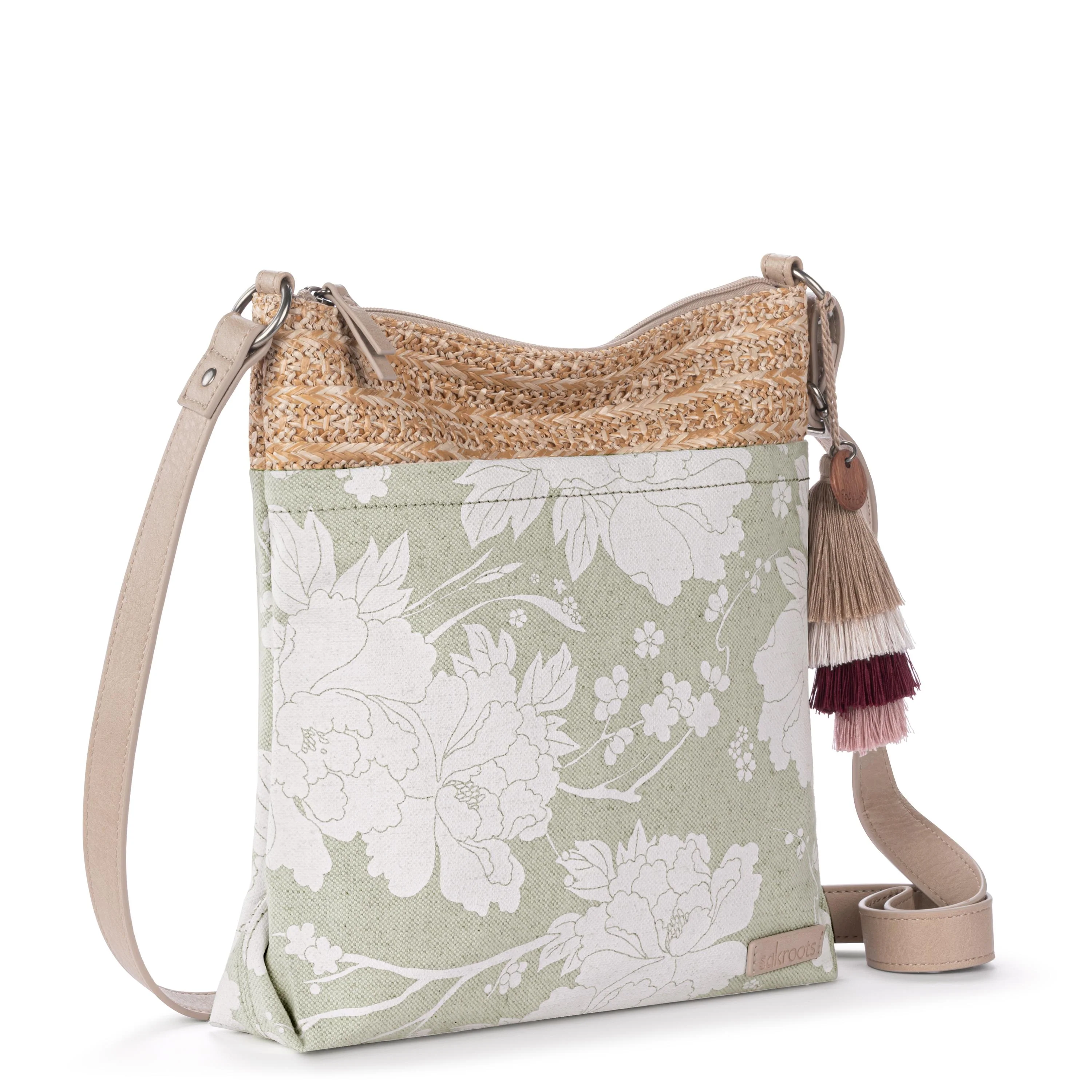 Banyan Basic Crossbody - Canvas - Natural Wild Fleur - Image 4