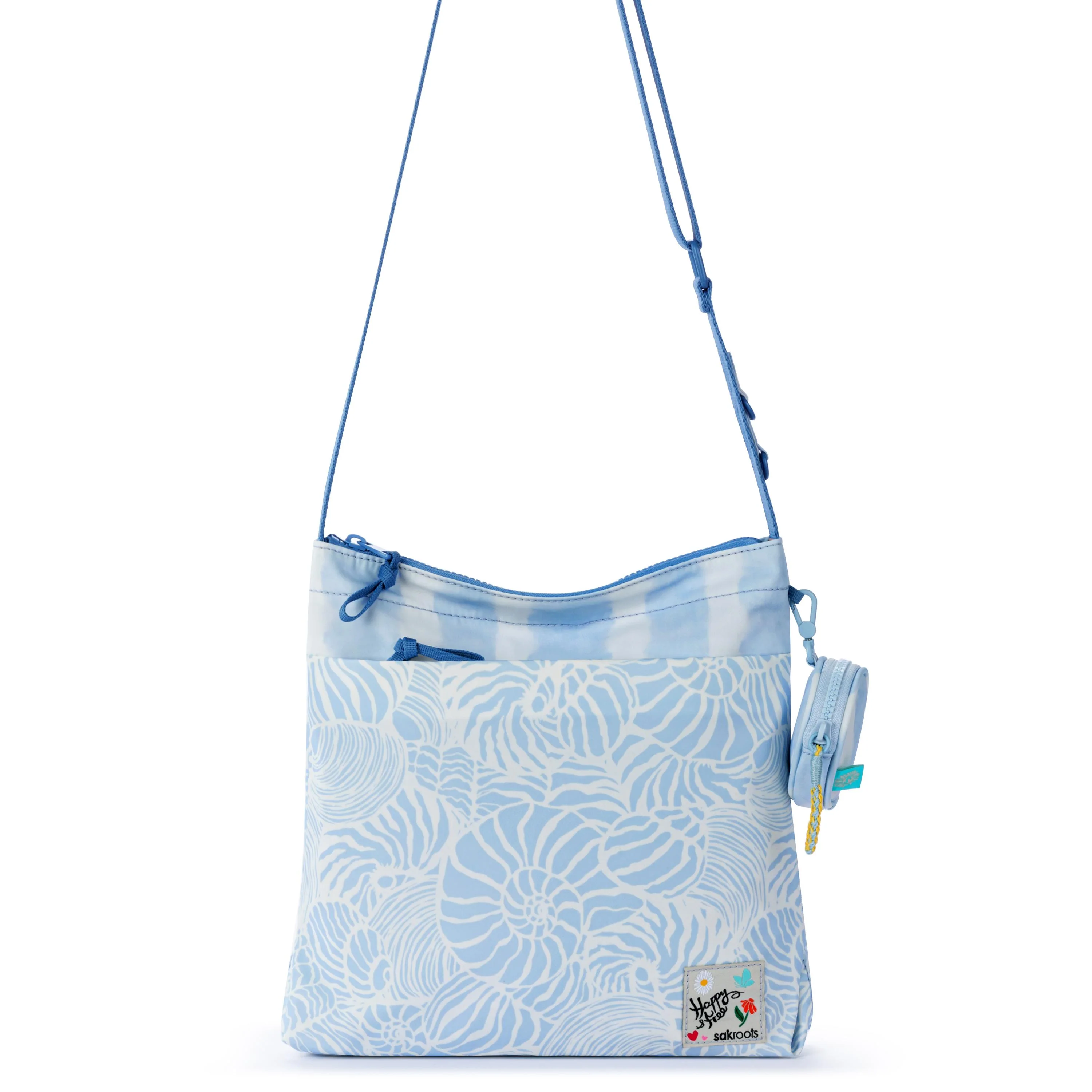 Banyan Basic Crossbody - EcoTwill - Blue Aura Seashore - Image 2
