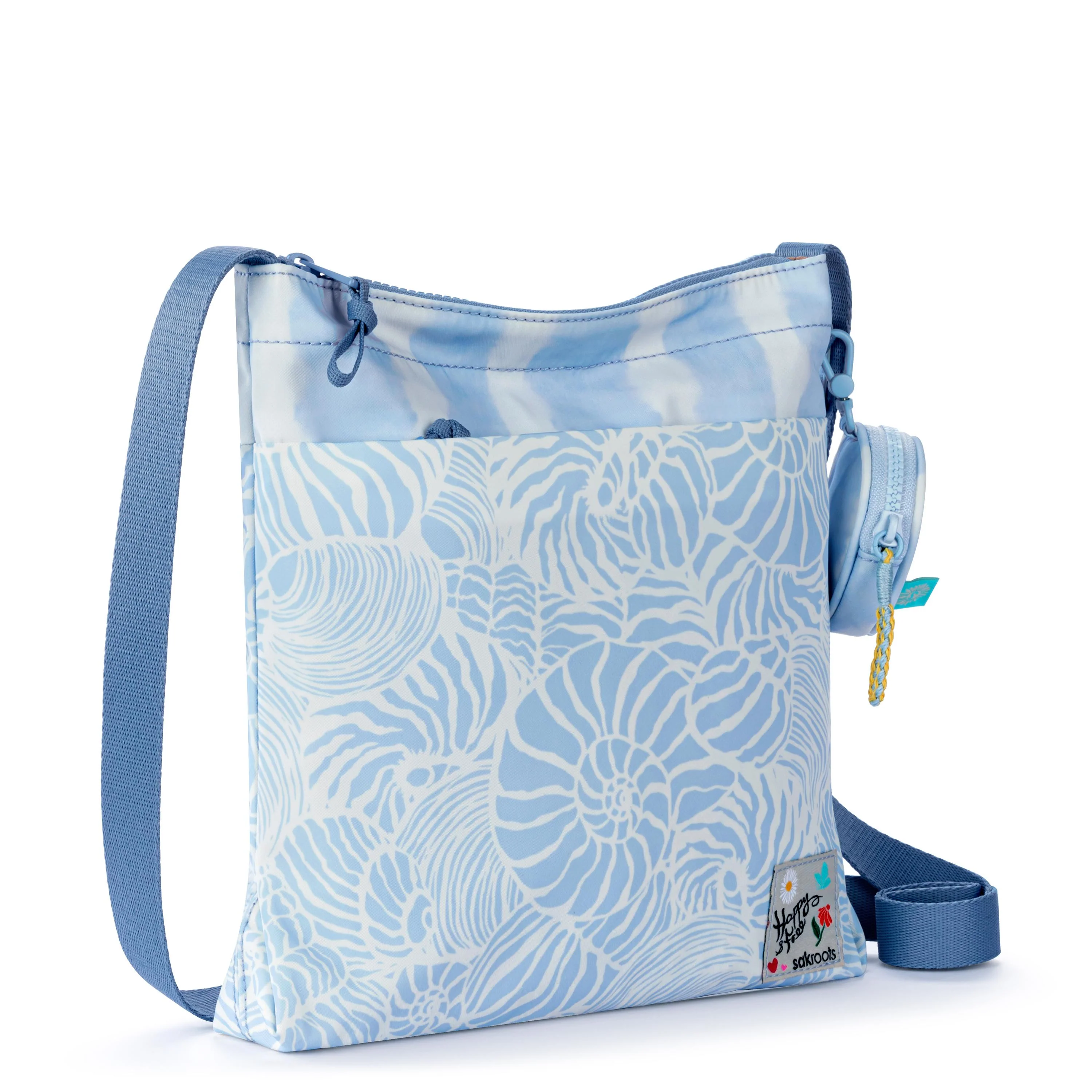 Banyan Basic Crossbody - EcoTwill - Blue Aura Seashore - Image 3