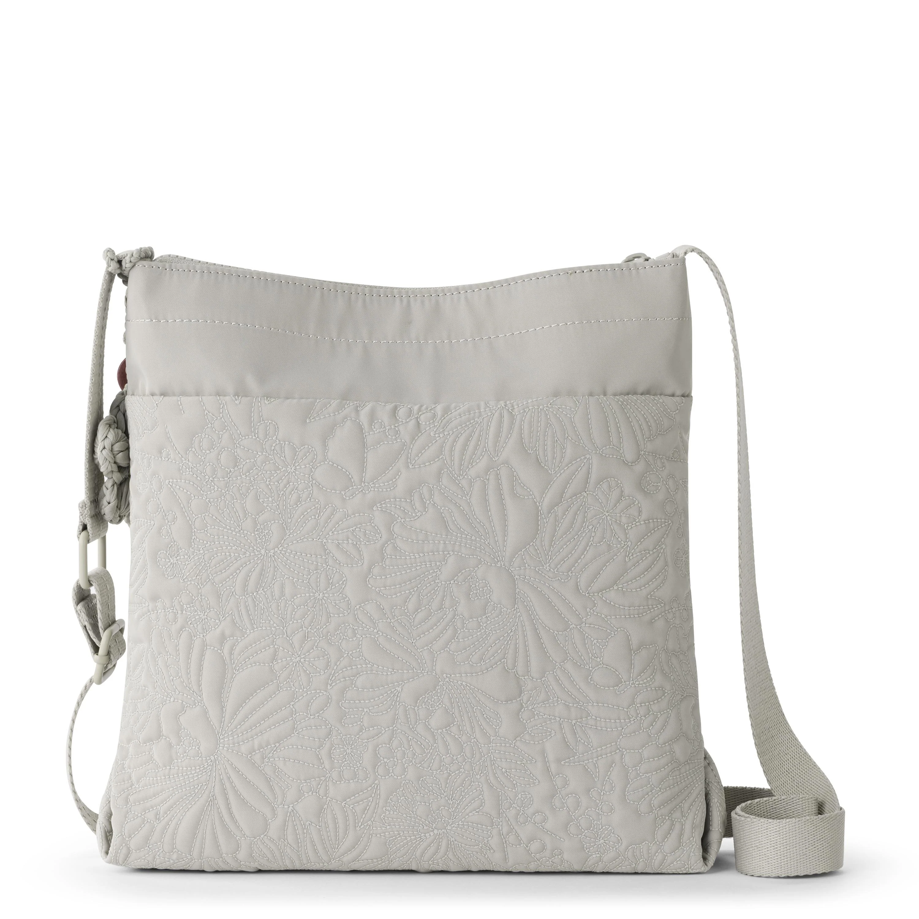 Banyan Basic Crossbody - EcoTwill - Pebble Flower Blossom Quilted - Image 6