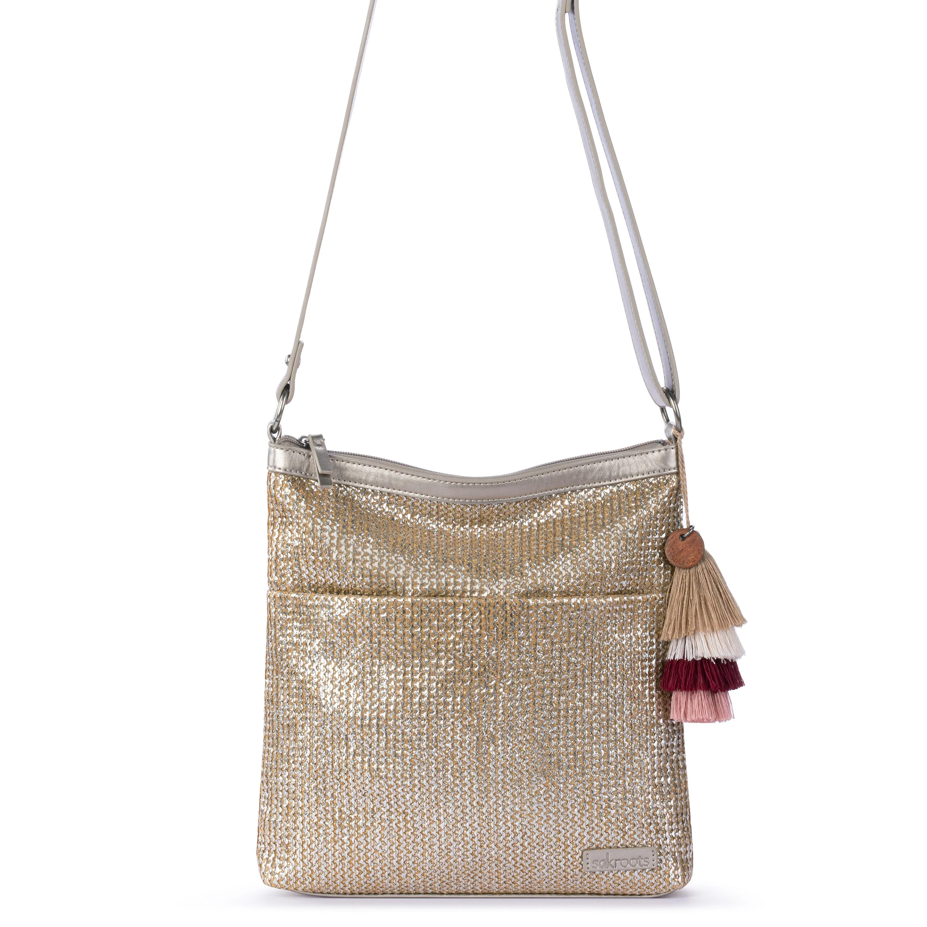 Banyan Basic Crossbody - Straw - Pyrite Straw - Image 2