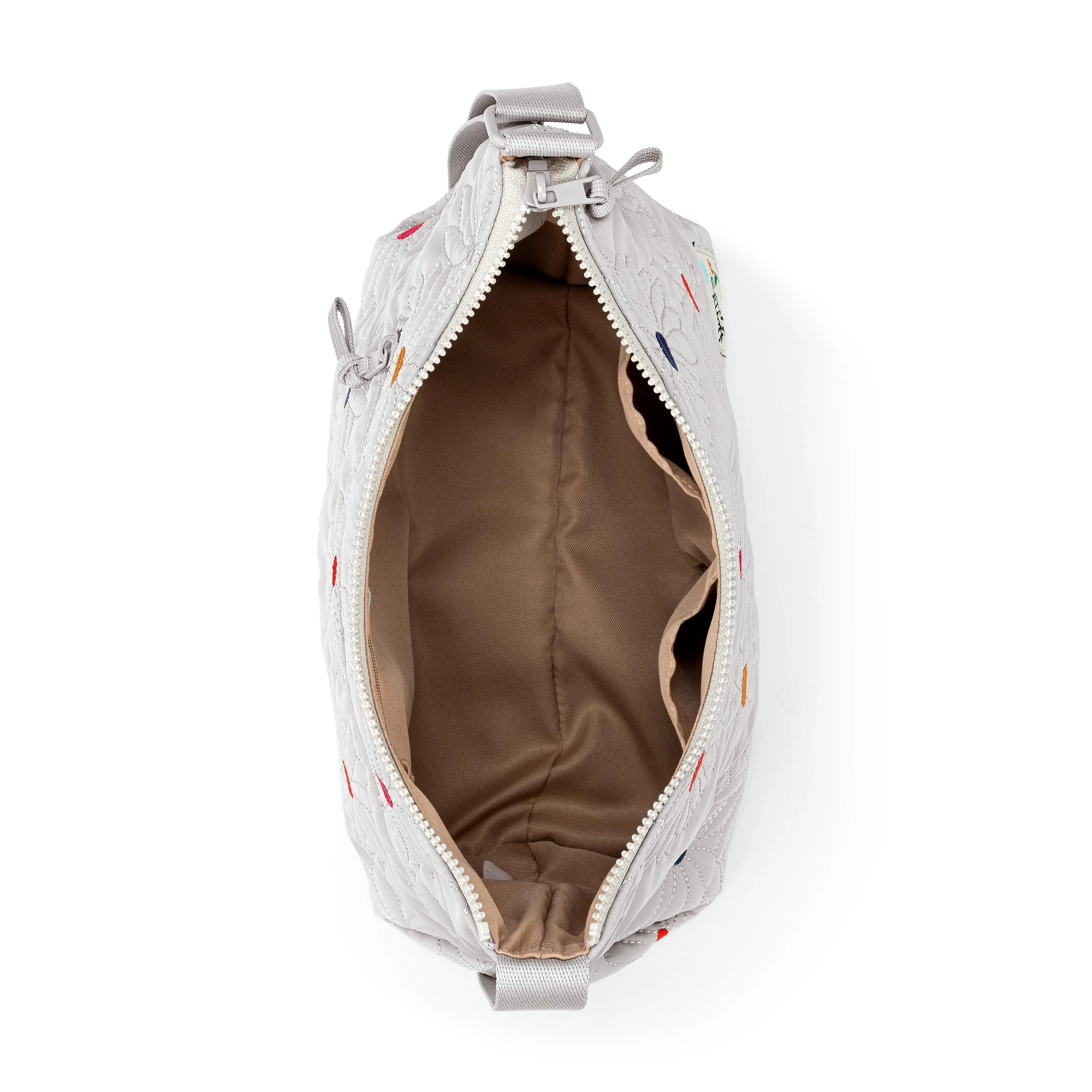 Banyan Hobo - EcoTwill - Multi Flower Quilted - Image 4