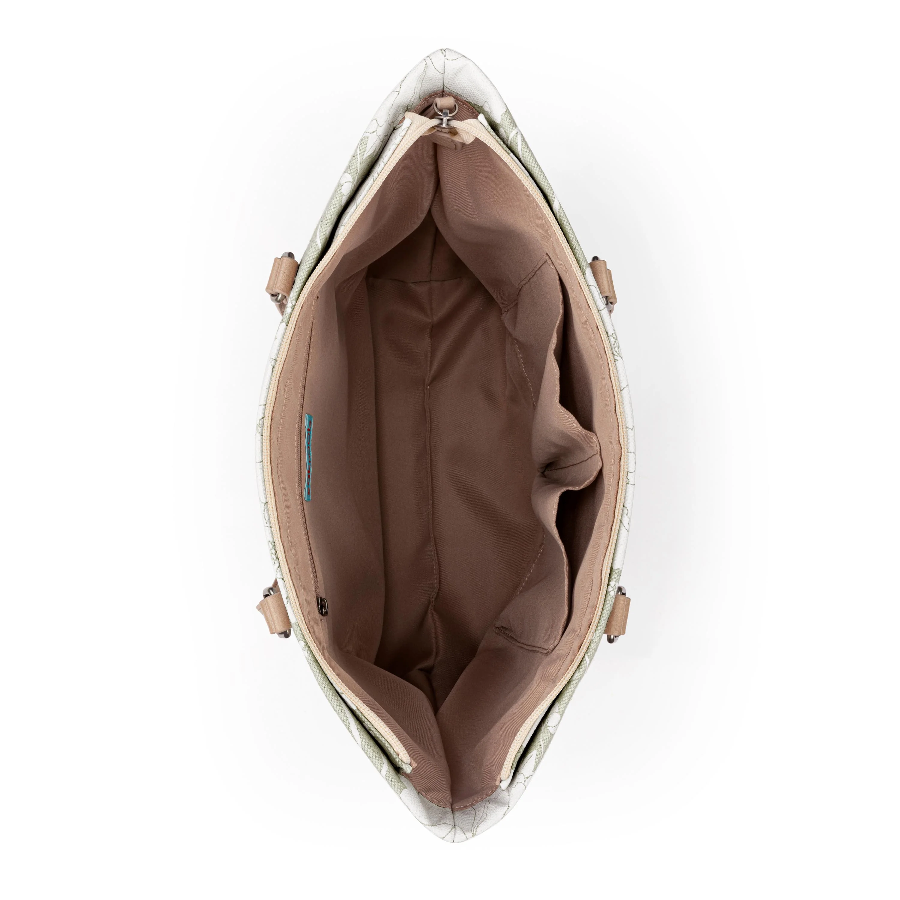 Banyan Shoulder Tote - Canvas - Natural Wild Fleur - Image 3