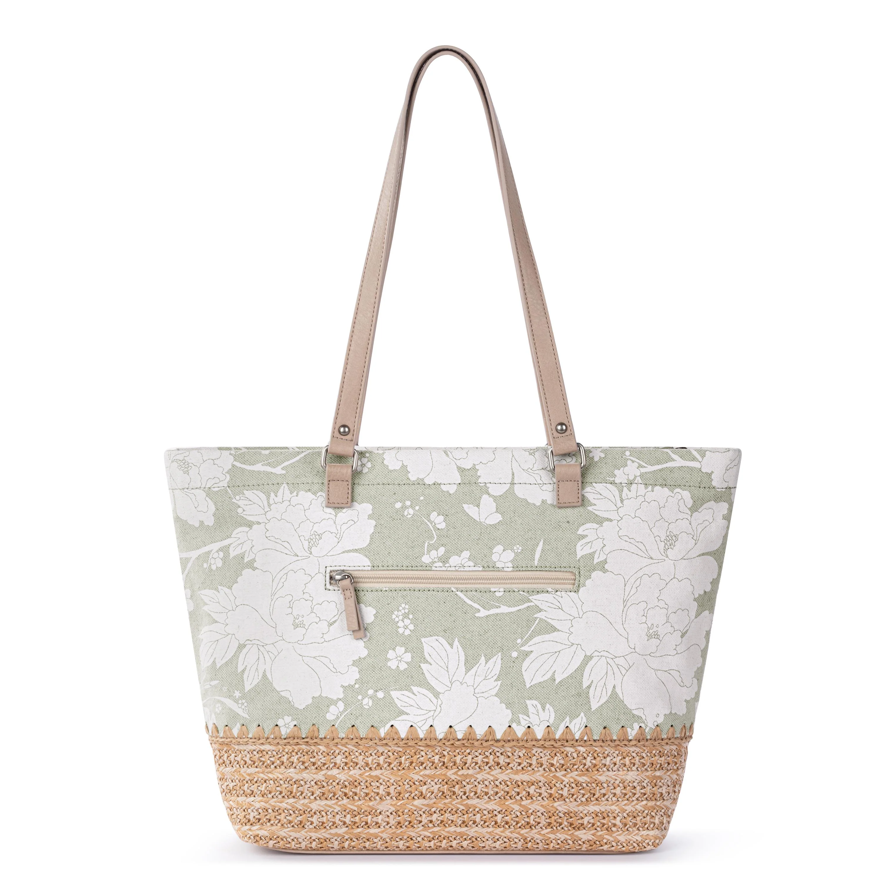 Banyan Shoulder Tote - Canvas - Natural Wild Fleur - Image 4