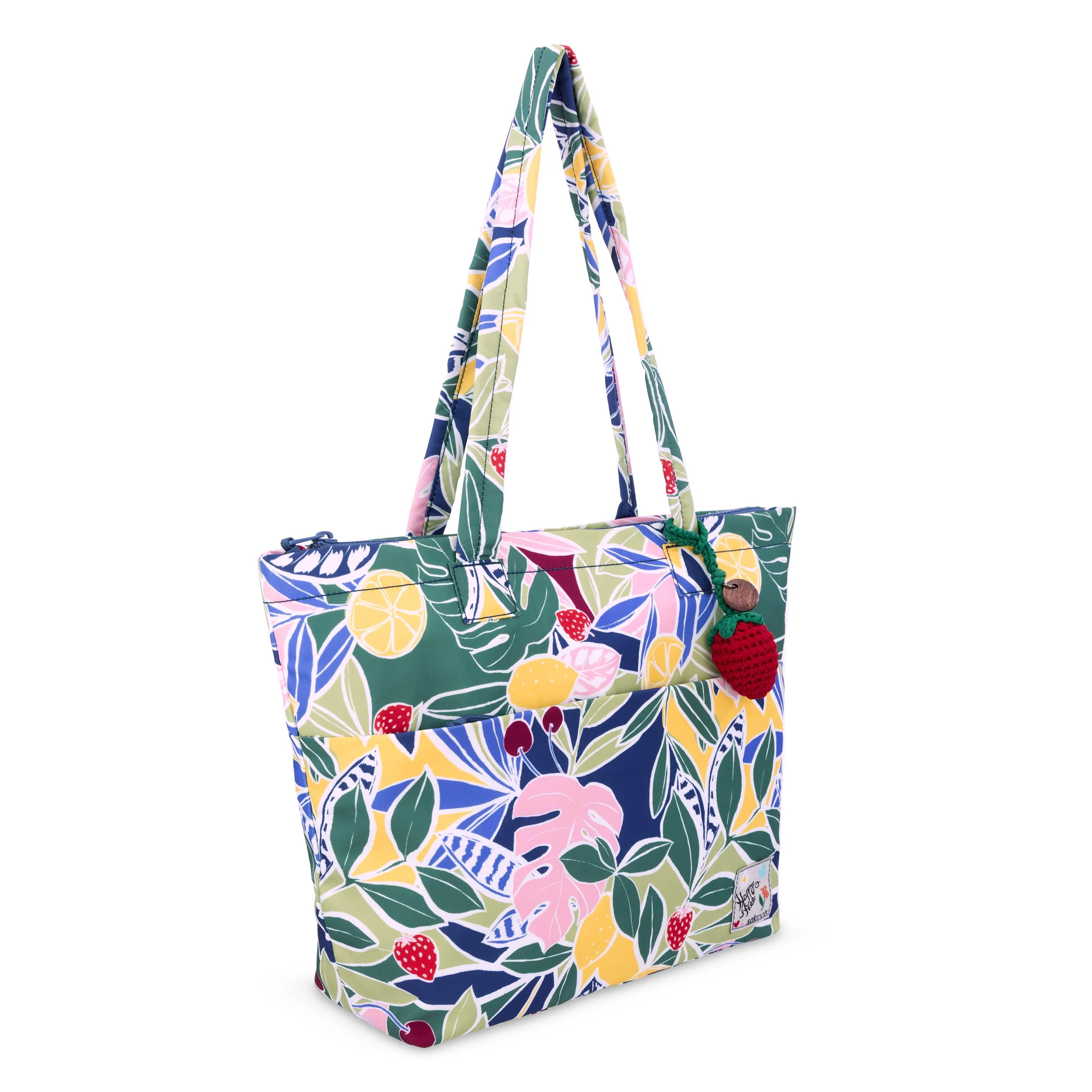 Banyan Shoulder Tote - EcoTwill - Fruit Paradise - Image 2