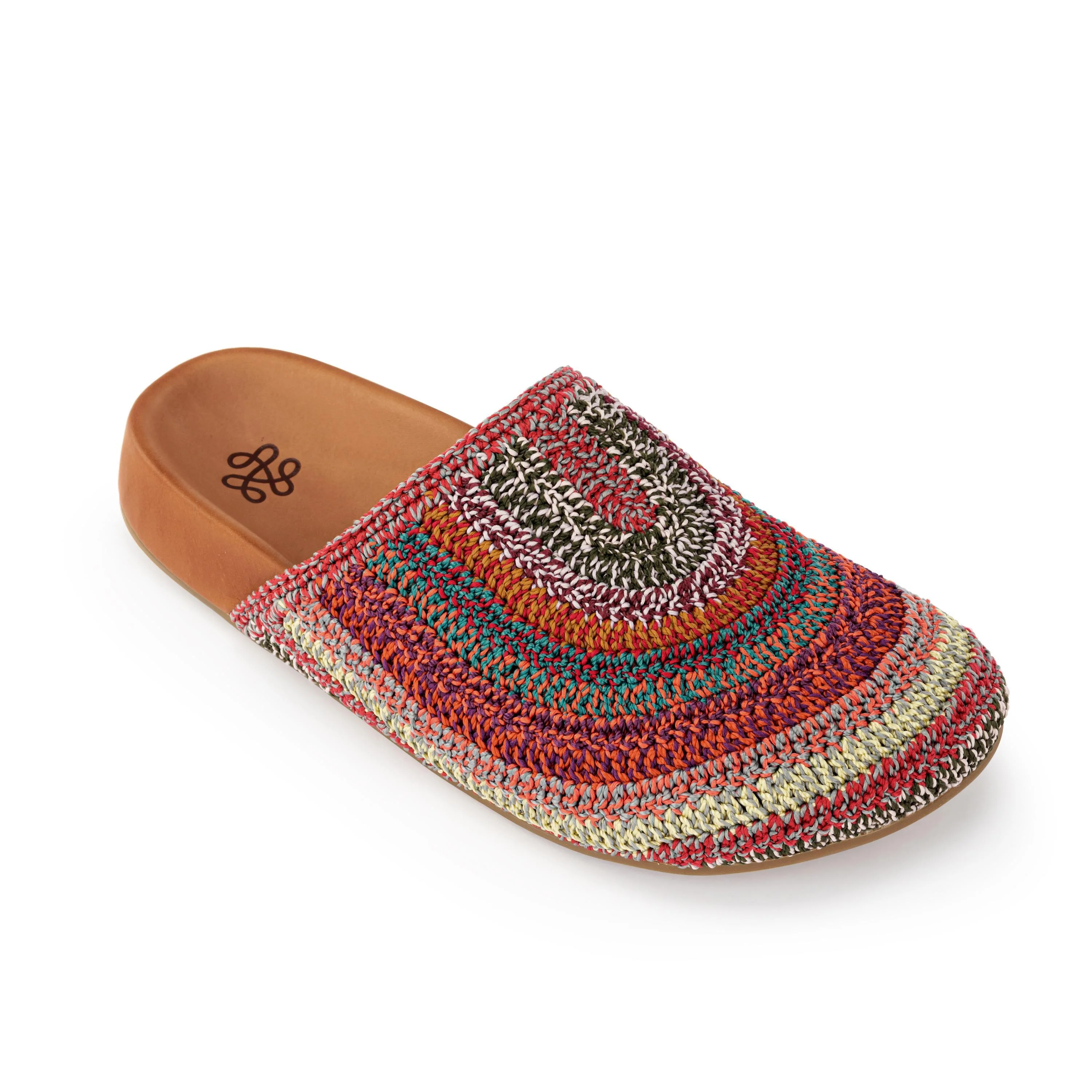 Bolinas Clog - Hand Crochet - Sunset Stripe - Image 3