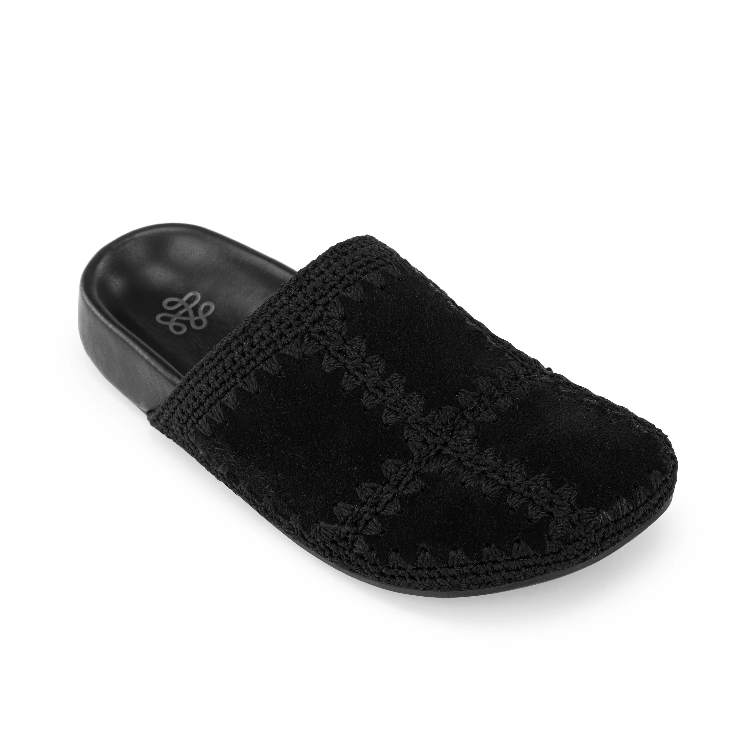 Bolinas Clog - Leather - Black Suede Patch - Image 3