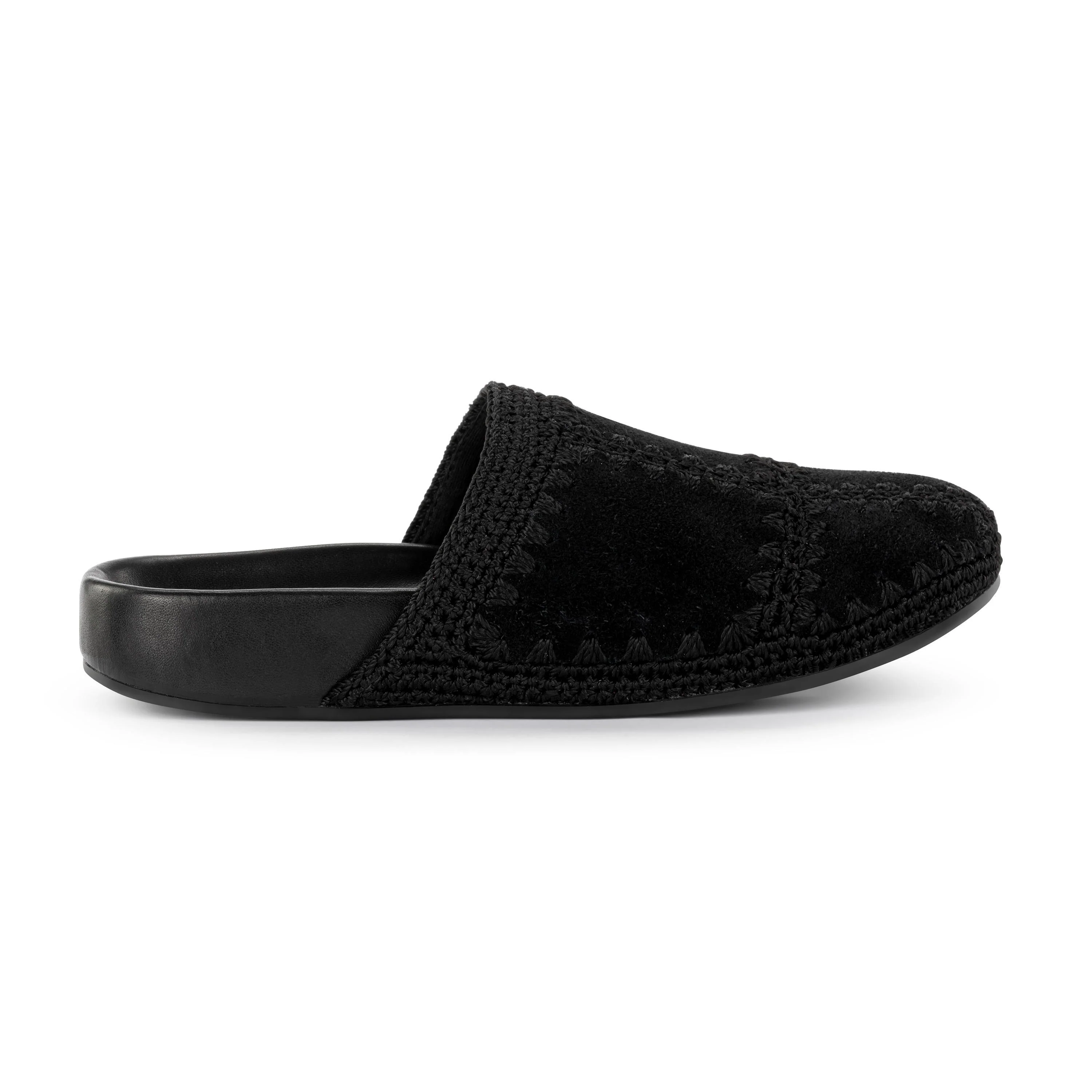 Bolinas Clog - Leather - Black Suede Patch - Image 4