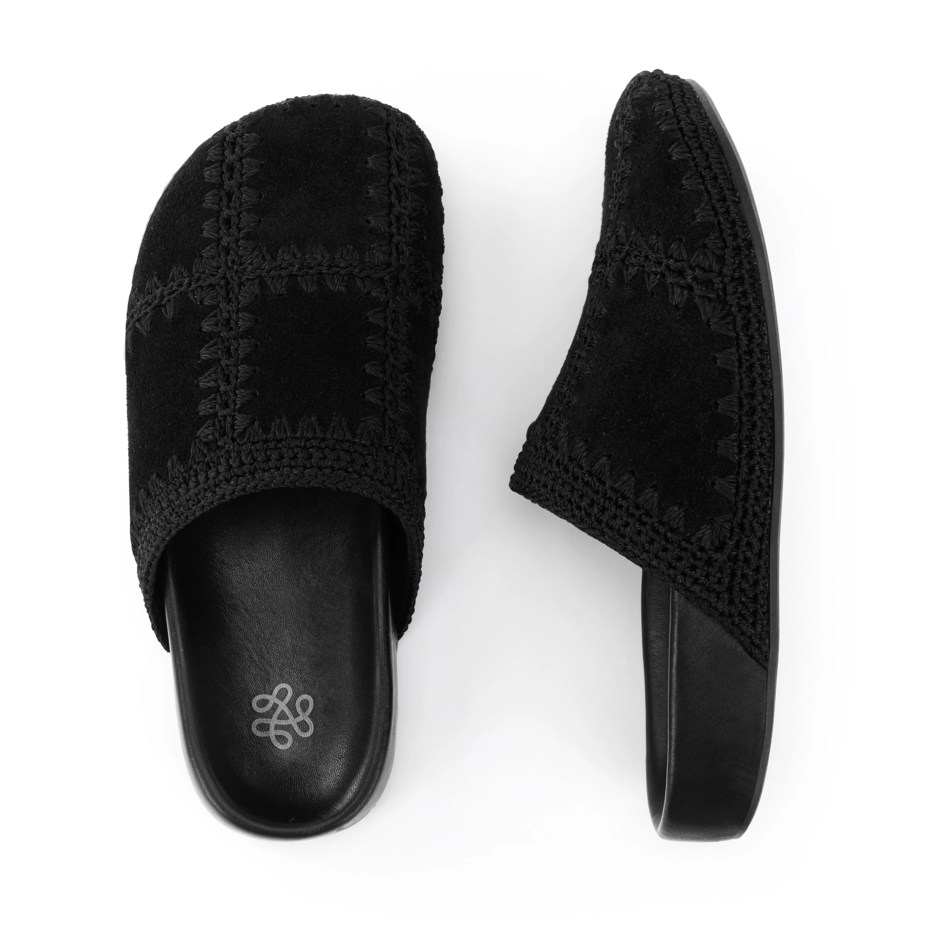Bolinas Clog - Leather - Black Suede Patch - Image 5