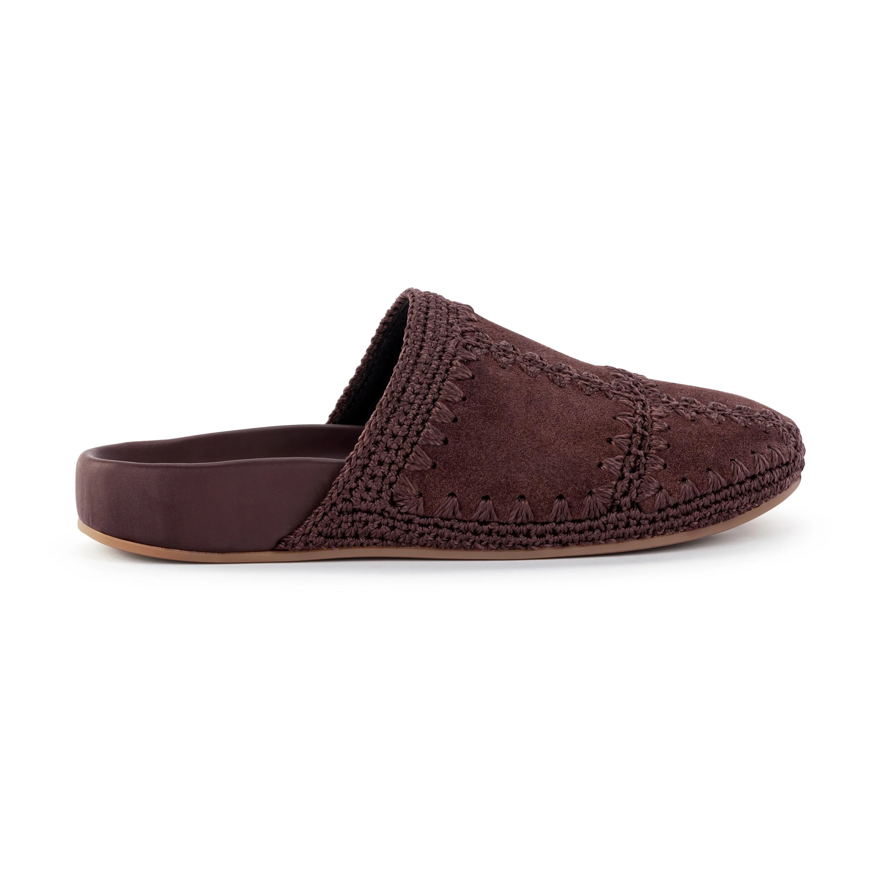 Bolinas Clog - Leather - Mahogany Suede Patch - Image 4