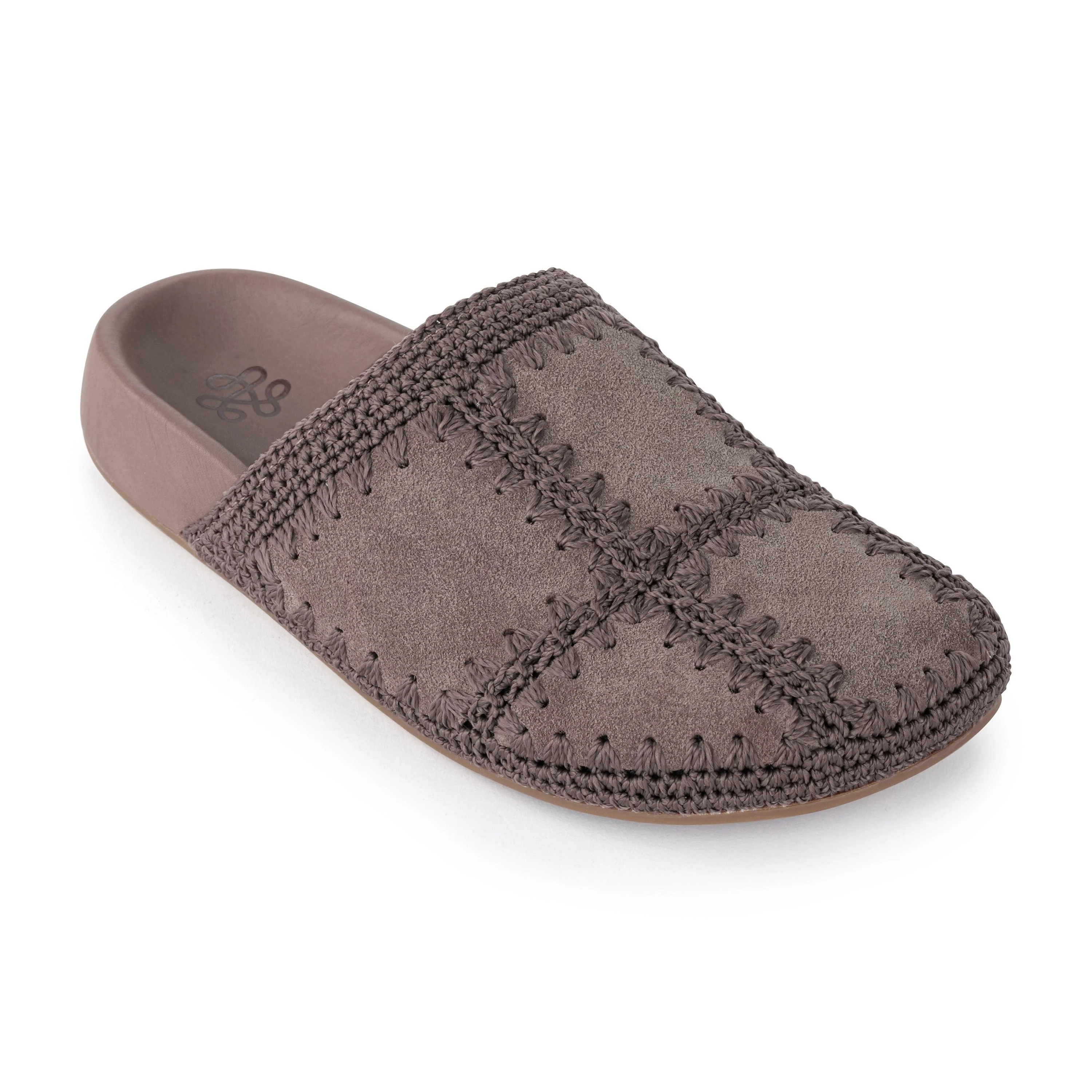 Bolinas Clog - Leather - Mushroom Suede Patch - Image 3
