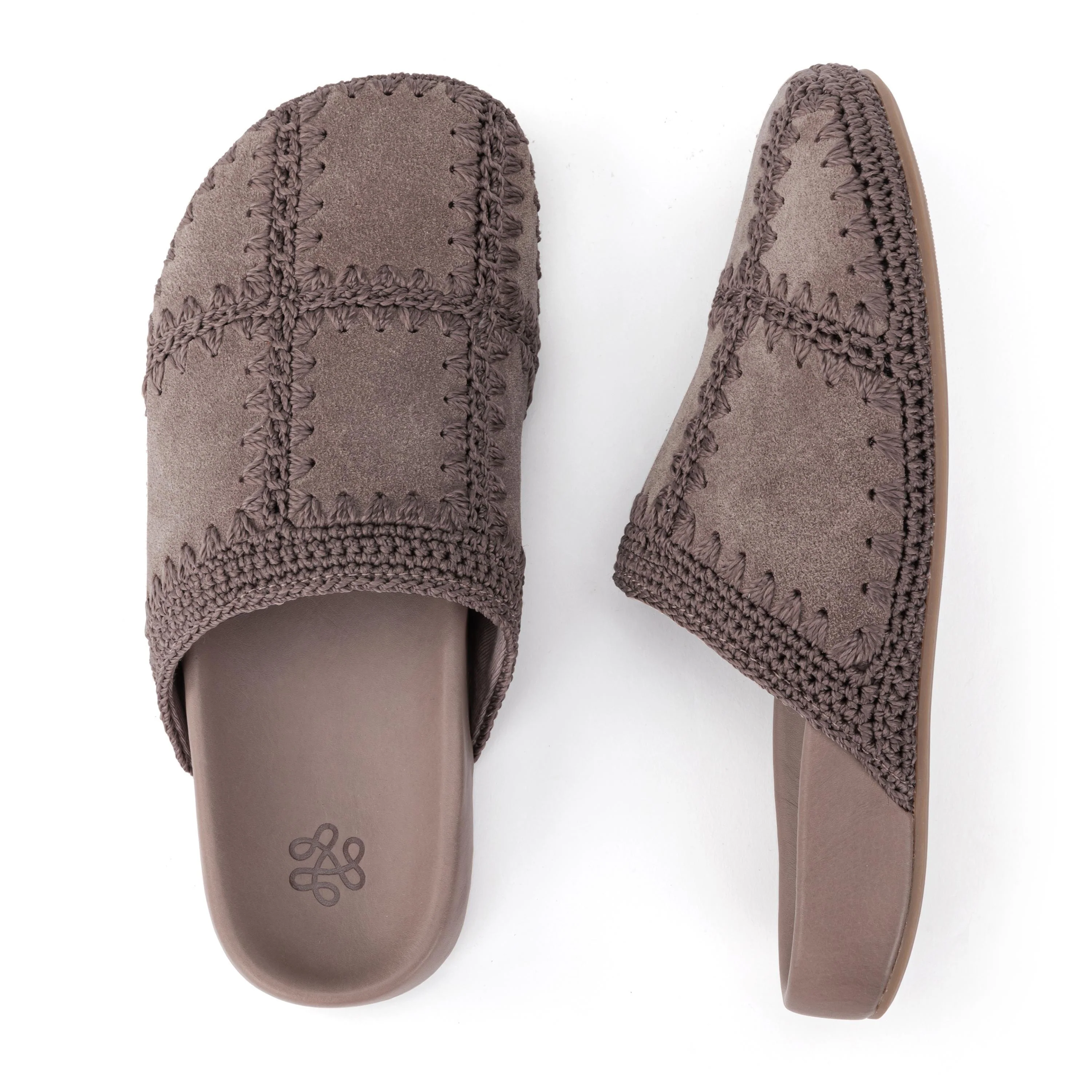 Bolinas Clog - Leather - Mushroom Suede Patch - Image 5