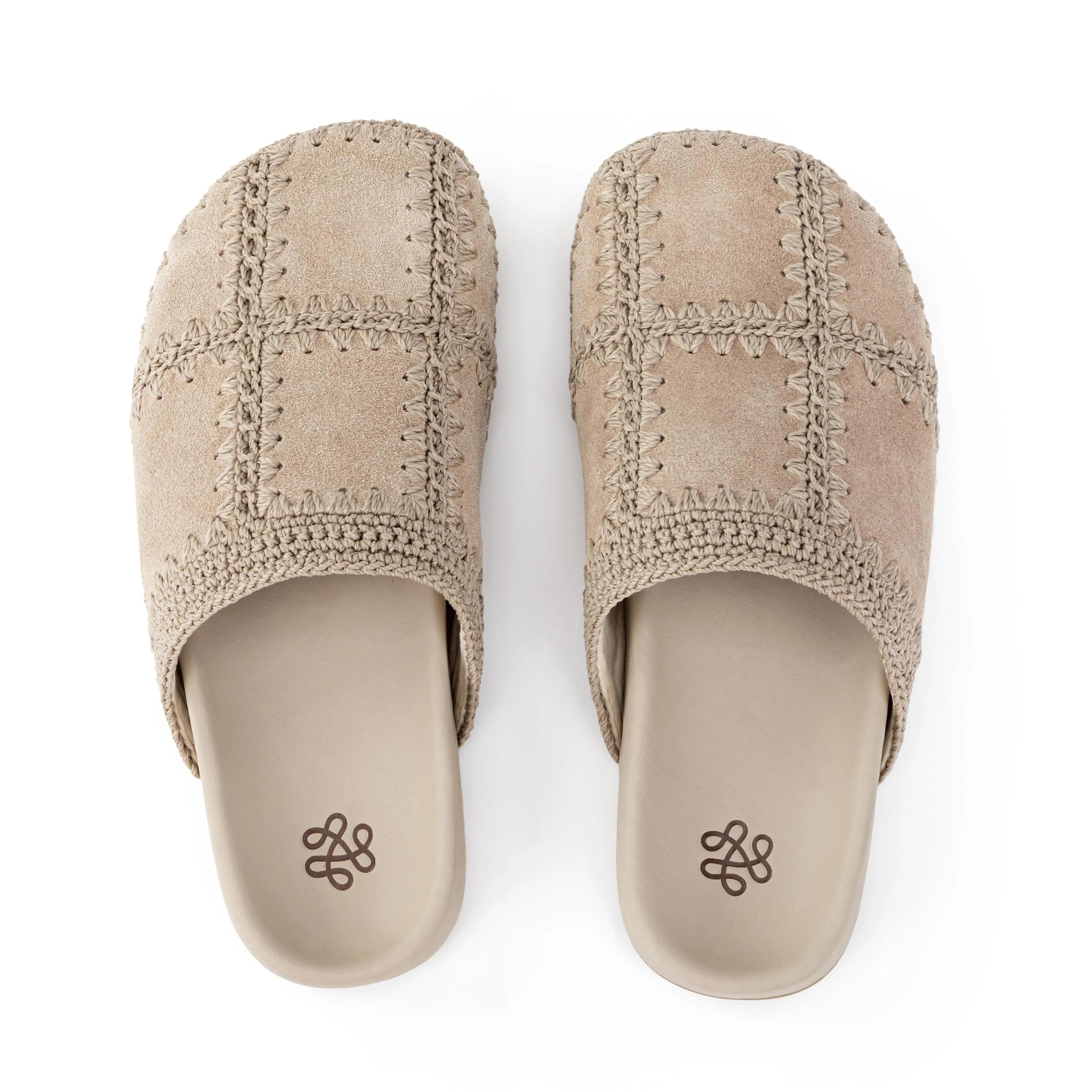 Bolinas Clog - Leather - Sand Suede Patch