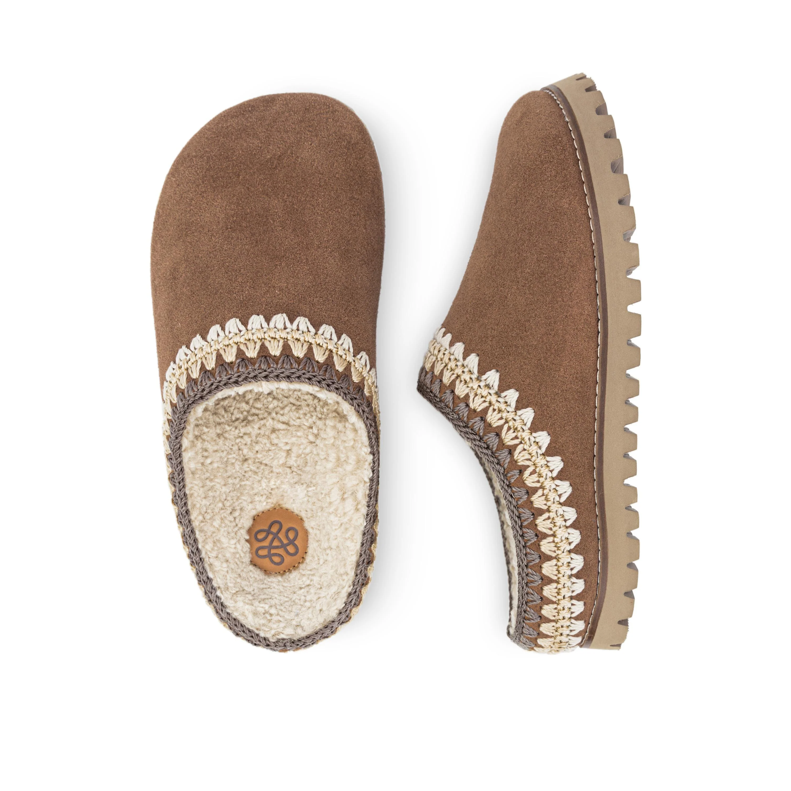 Bolinas Everyday Clog - Leather - Tobacco Shearling - Image 4