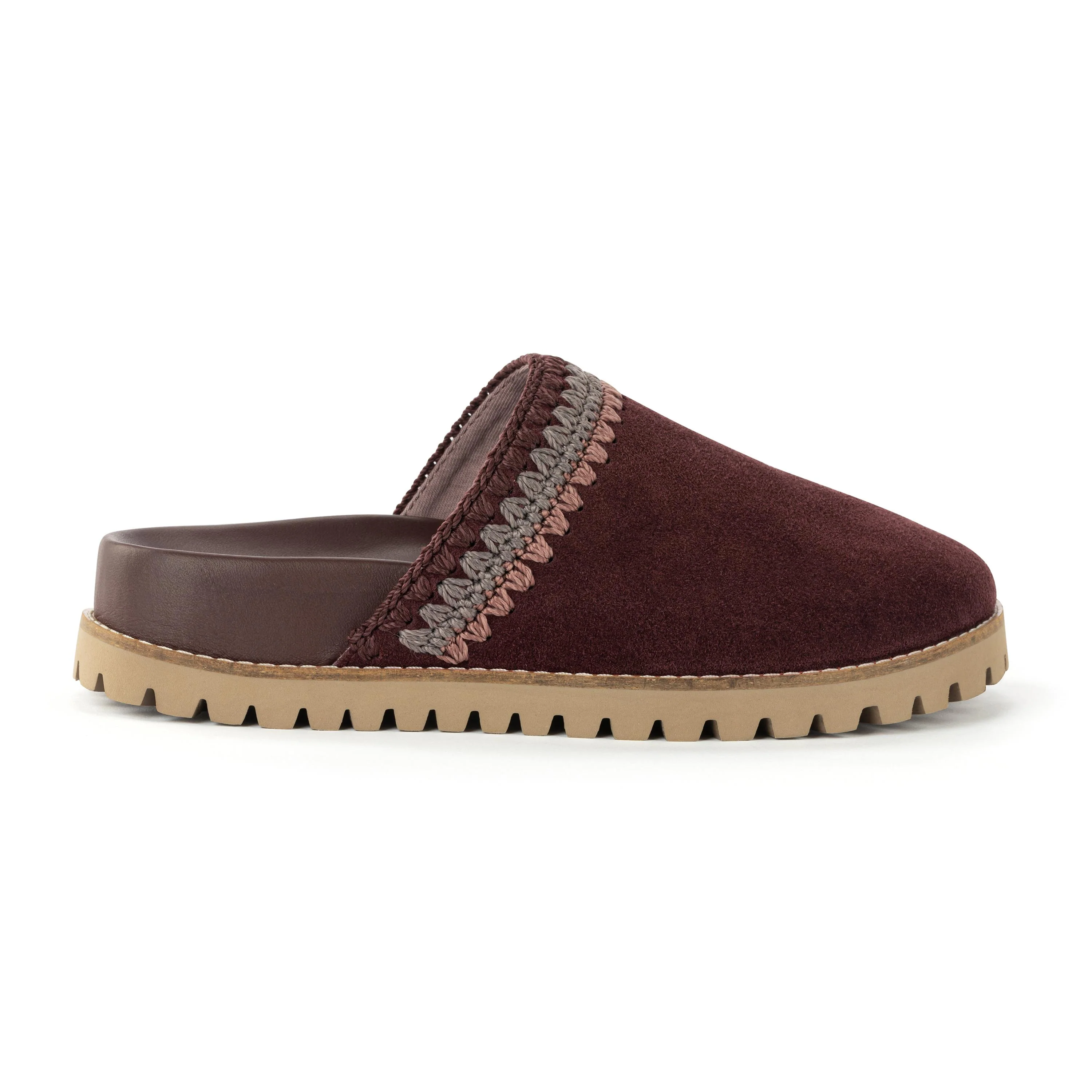 Bolinas Lug Sole Clog - Leather - Mahogany Seminyak - Image 3
