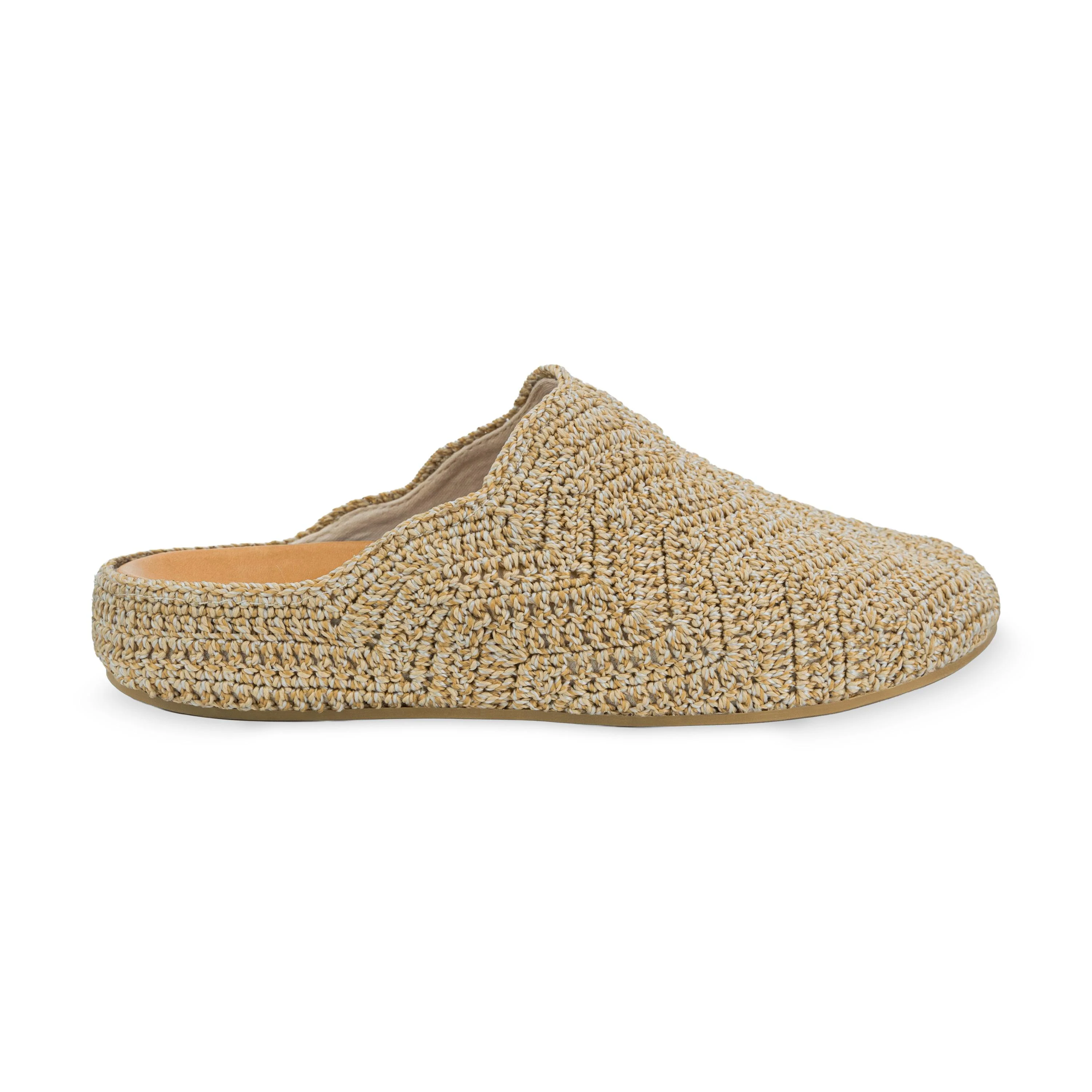 Bolinas Ripple Clog - Hand Crochet - Bamboo Static Ripple - Image 4