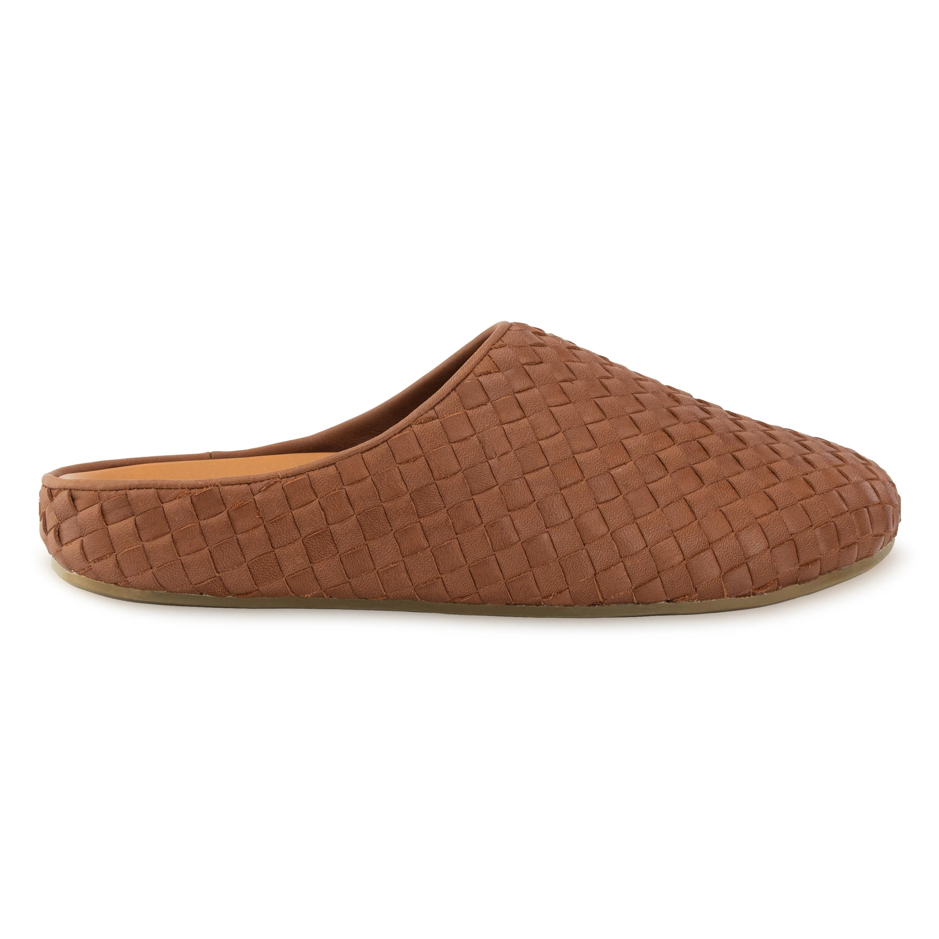 Bolinas Woven Clog - Leather - Woven Cognac - Image 3