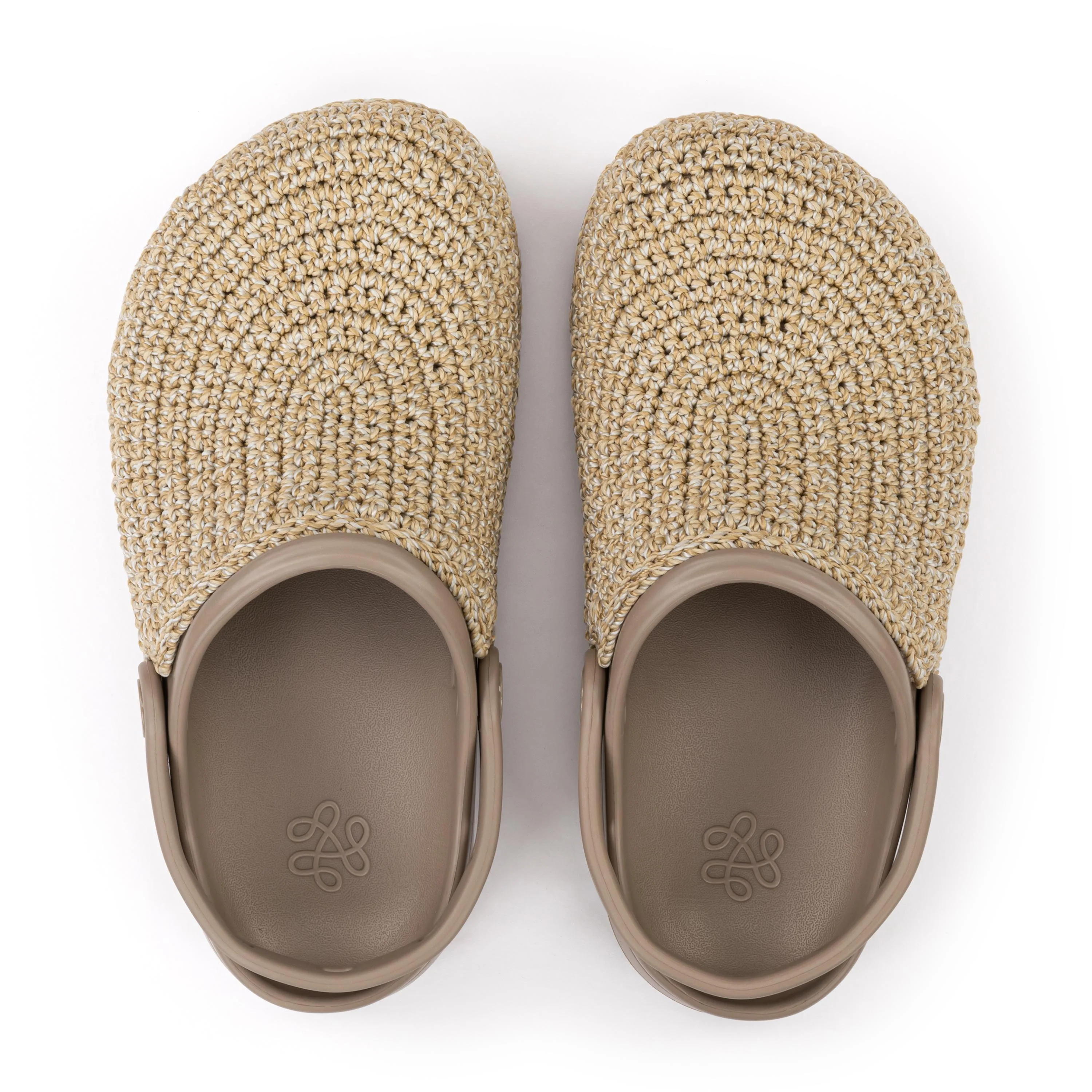 Bolo Clog - Hand Crochet - Bamboo Static