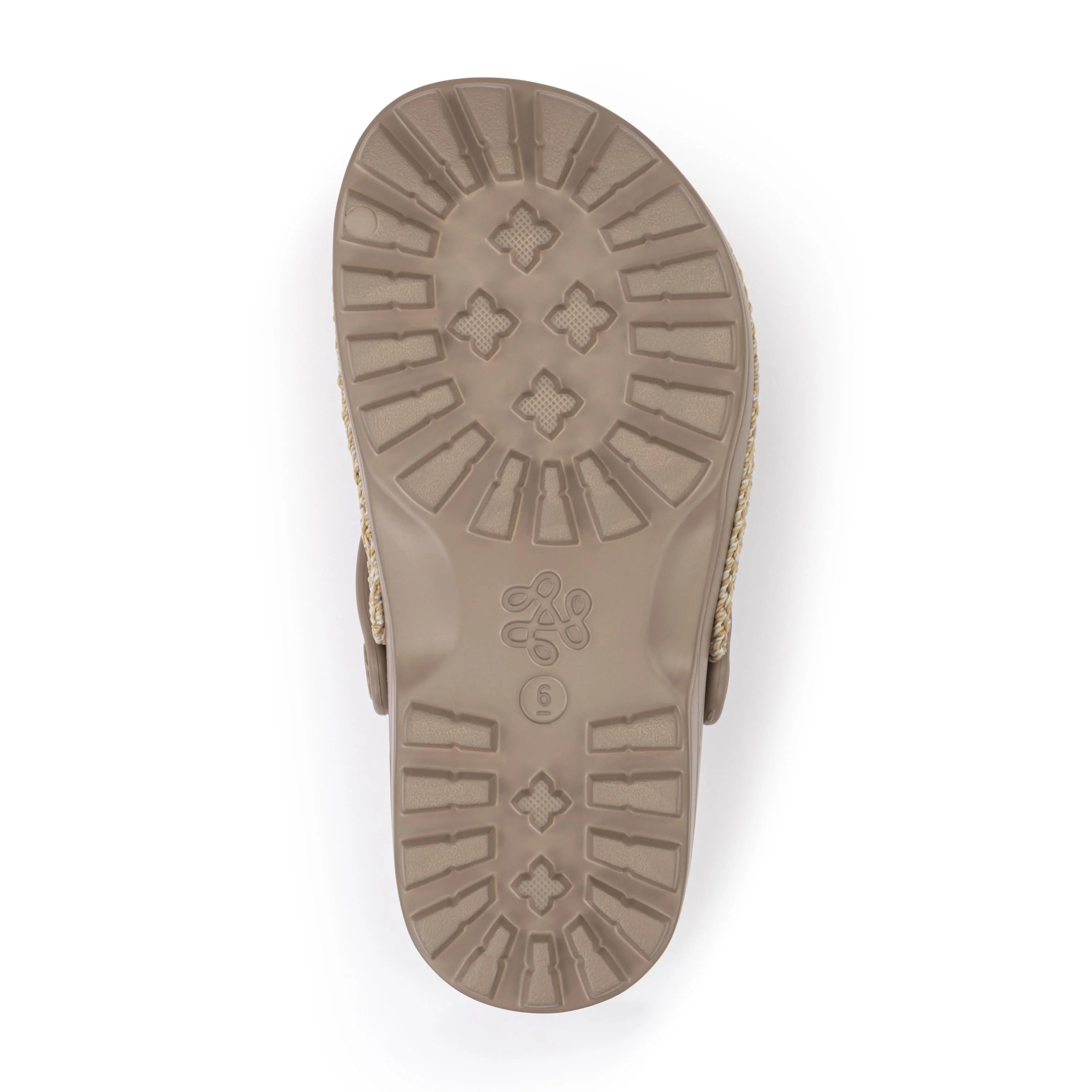Bolo Clog - Hand Crochet - Bamboo Static - Image 5