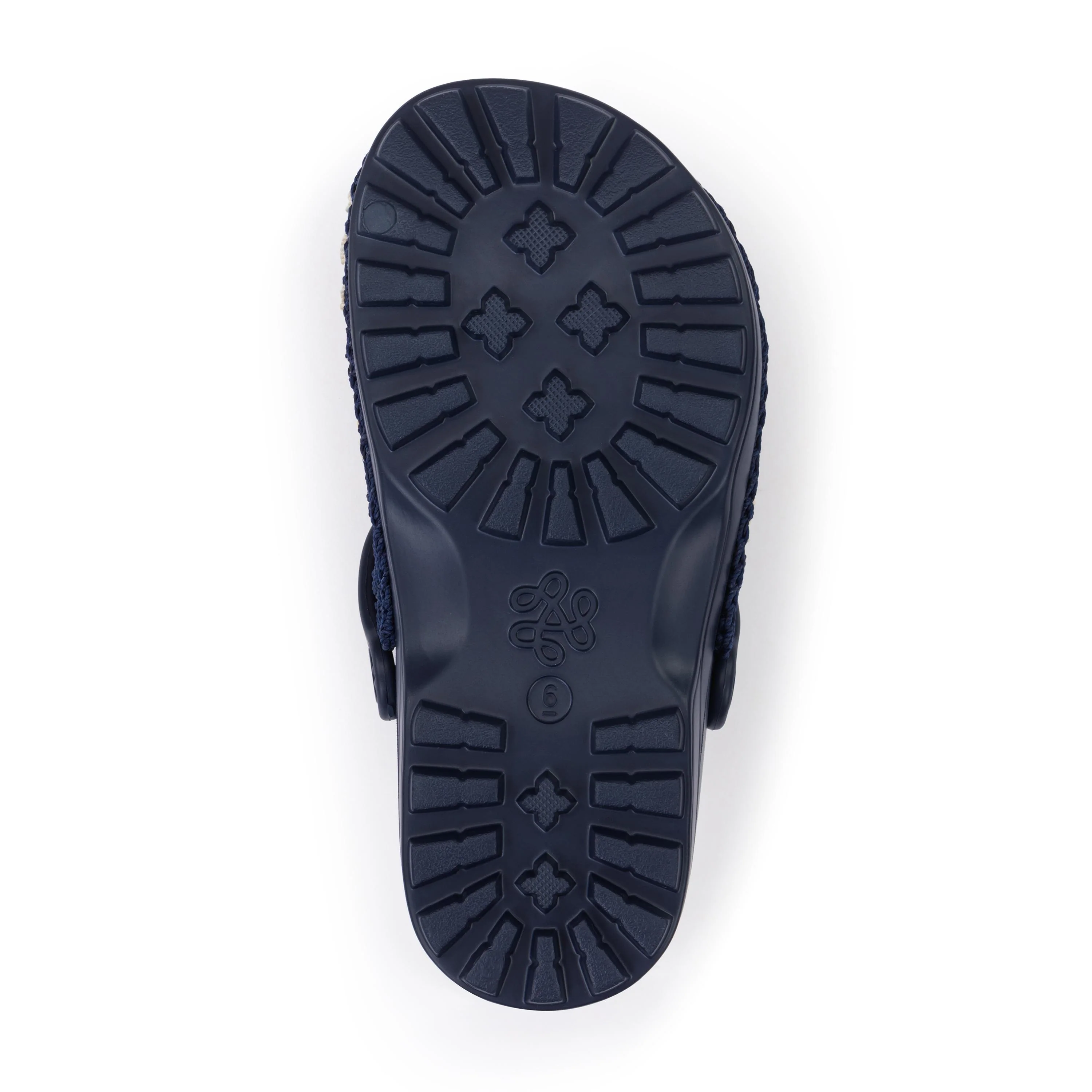 Bolo Clog - Hand Crochet - Denim Check - Image 5