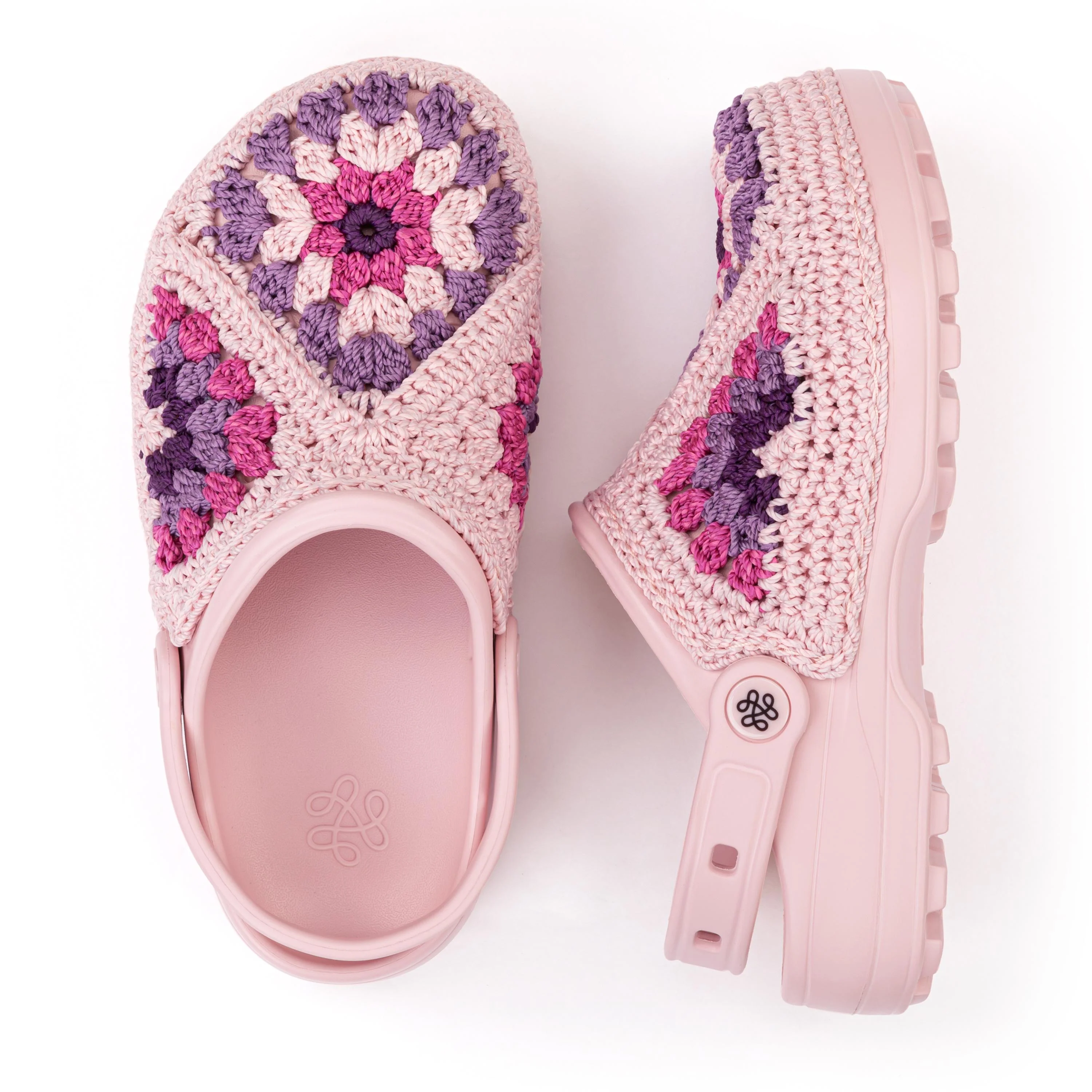 Bolo Clog - Hand Crochet - Orchid Patch - Image 4