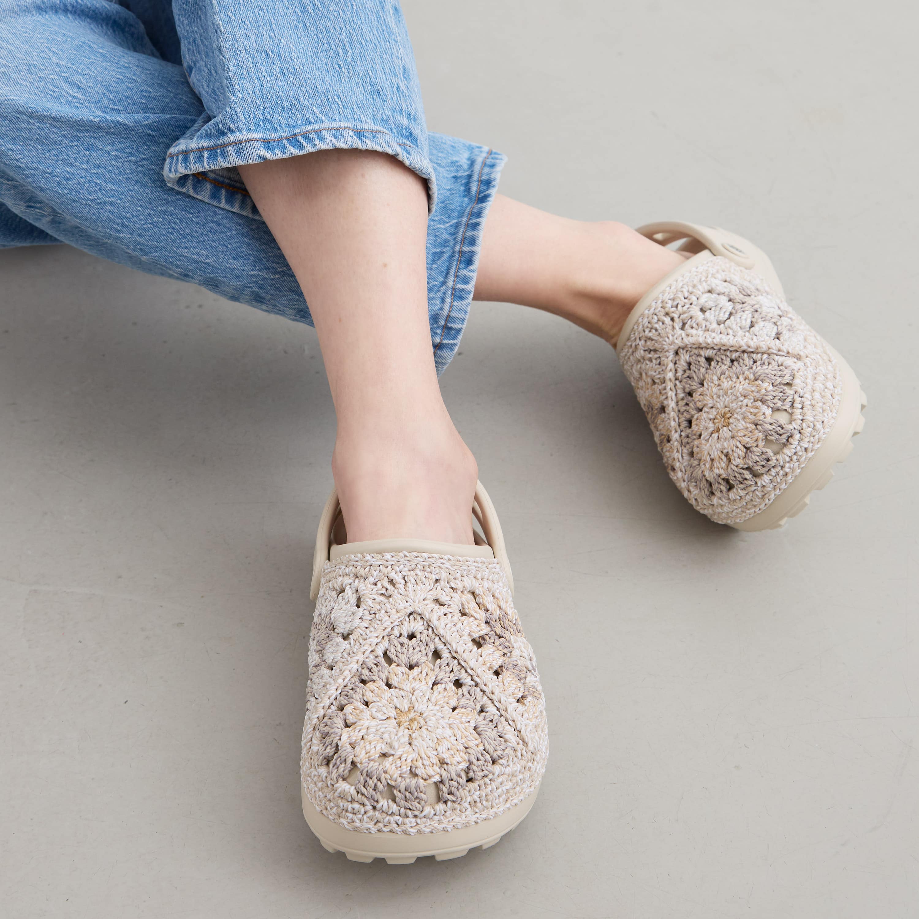 Bolo Clog - Hand Crochet - Sand Patch - Image 5