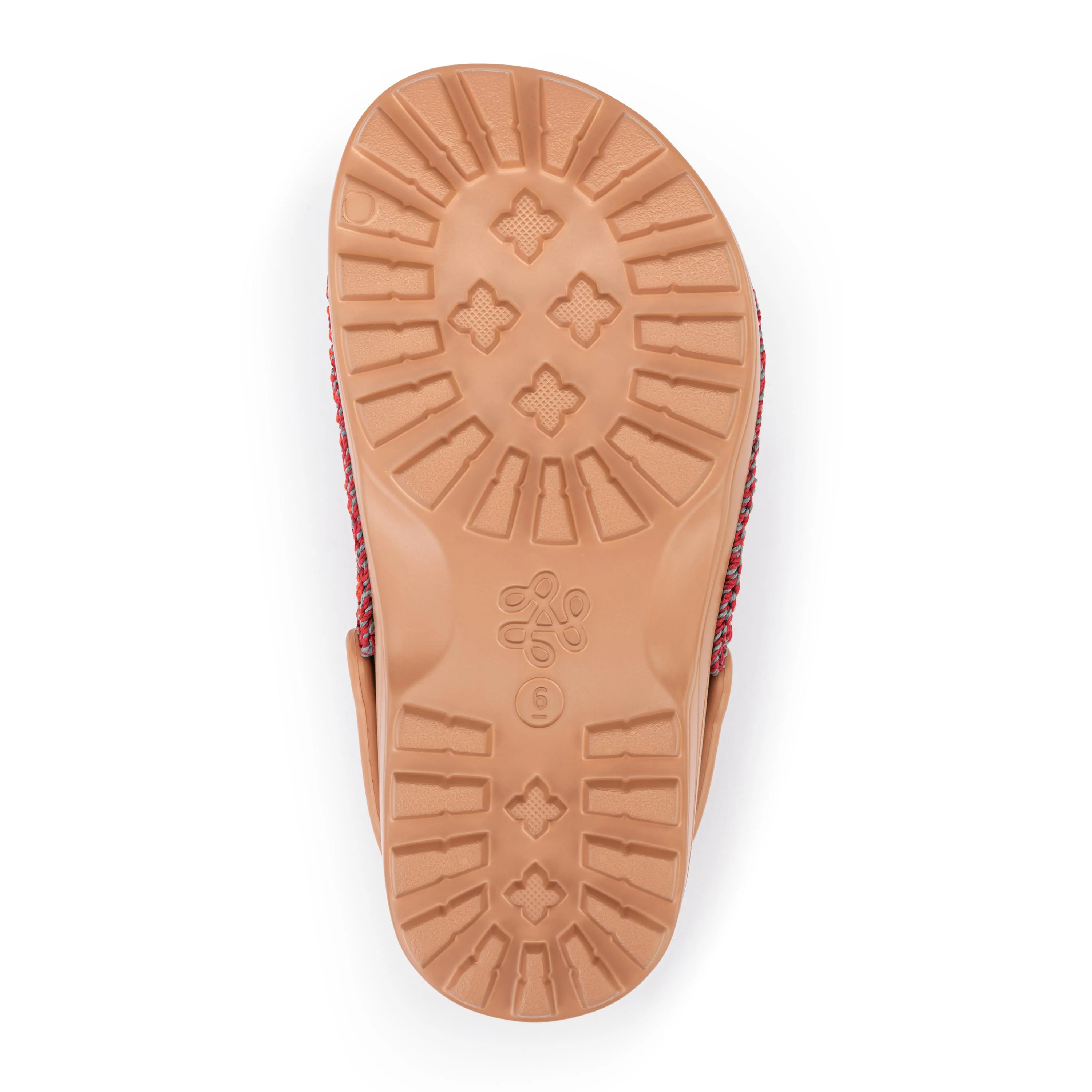 Bolo Clog - Hand Crochet - Sunset Stripe - Image 5