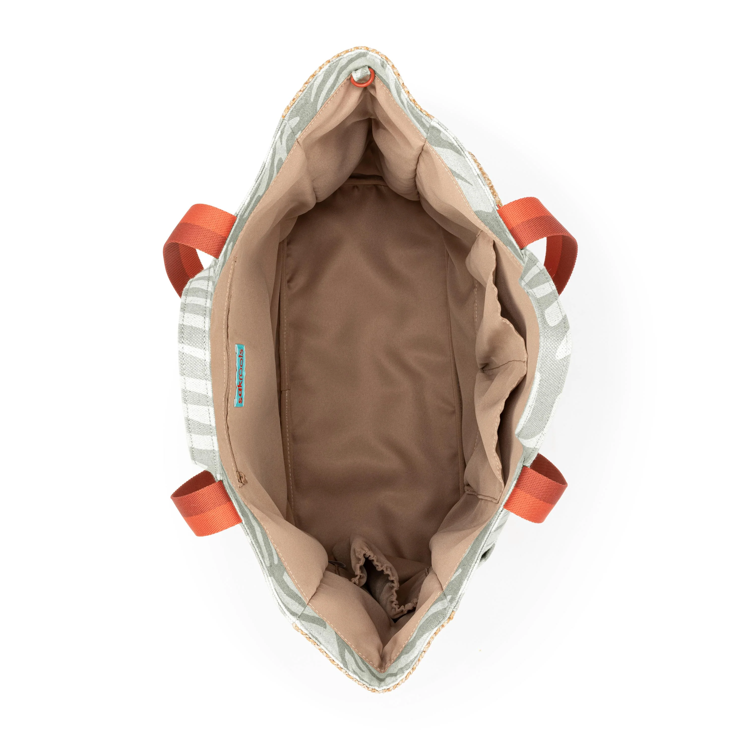 Cassia Beach Tote - Canvas - Natural Leaf - Image 3