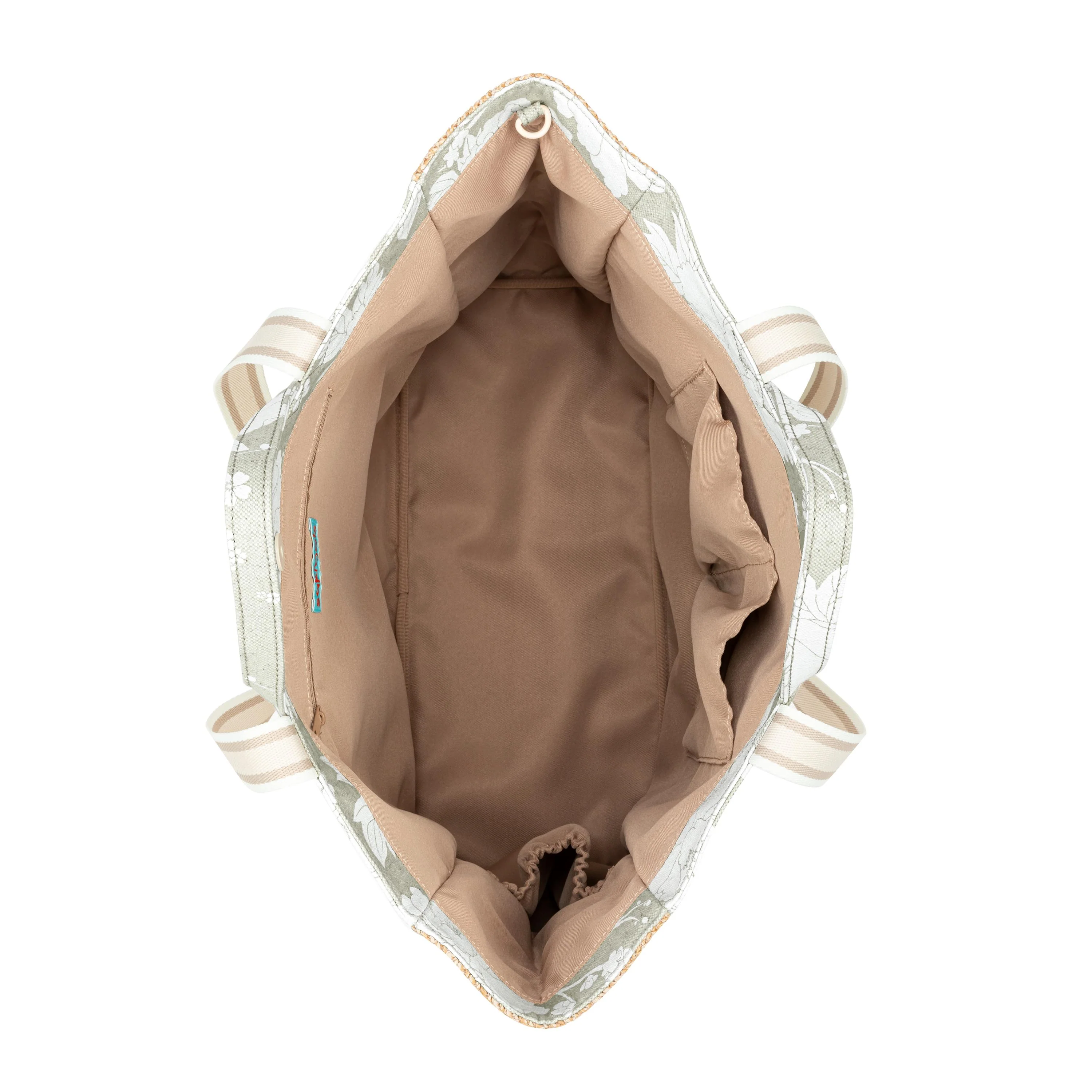Cassia Beach Tote - Canvas - Natural Wild Fleur - Image 3