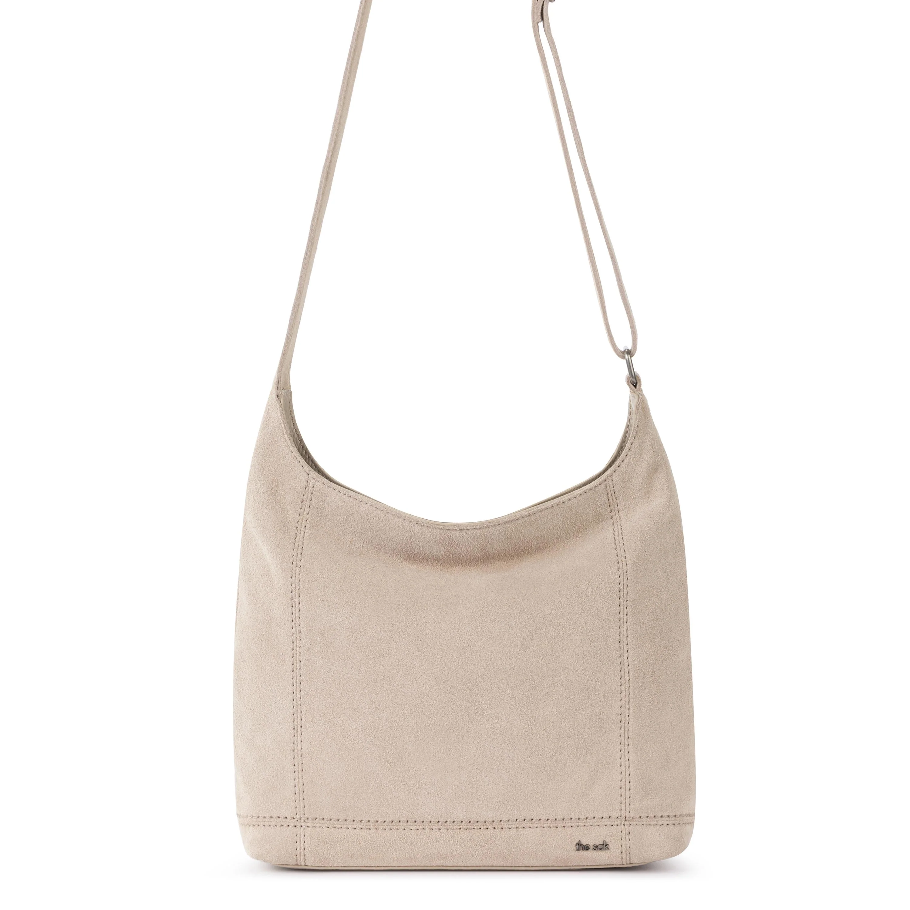 De Young Crossbody - Leather - Sand Suede - Image 2