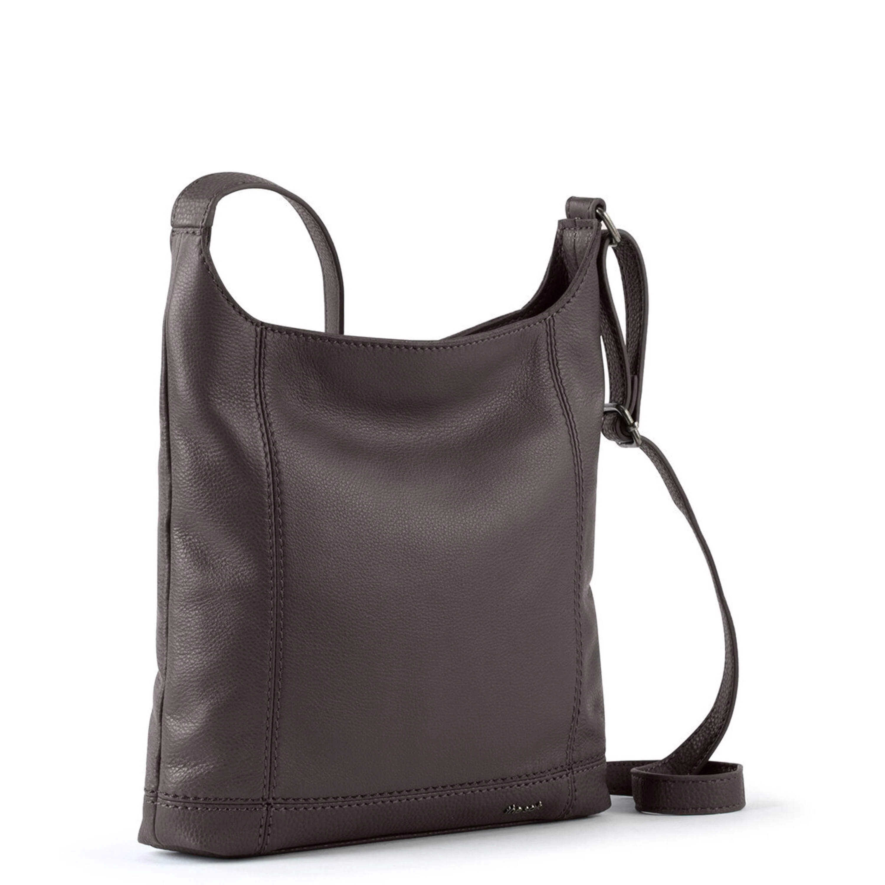 De Young Crossbody - Leather - Slate - Image 3