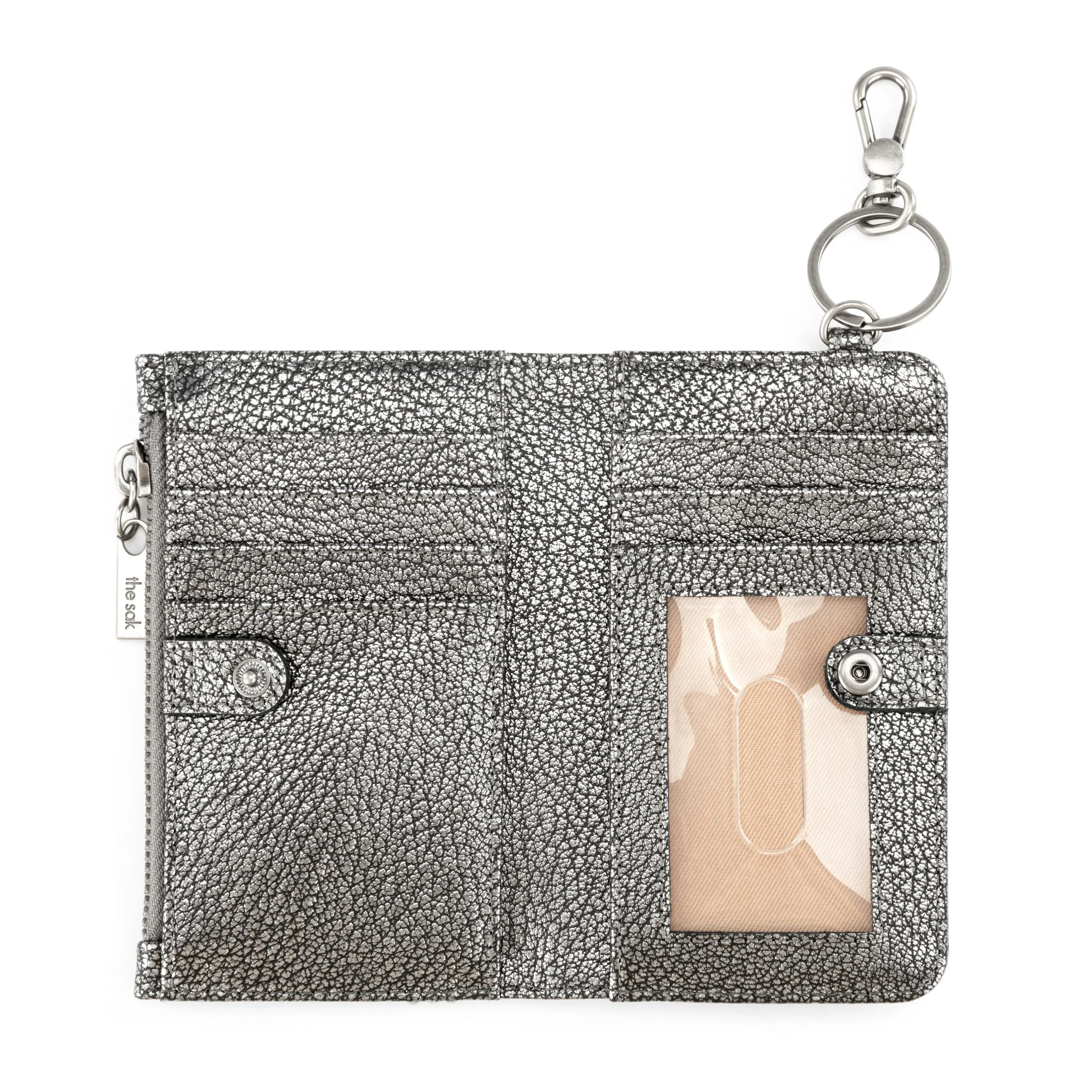 Encino Essential Wallet - Leather - Dark Silver - Image 3