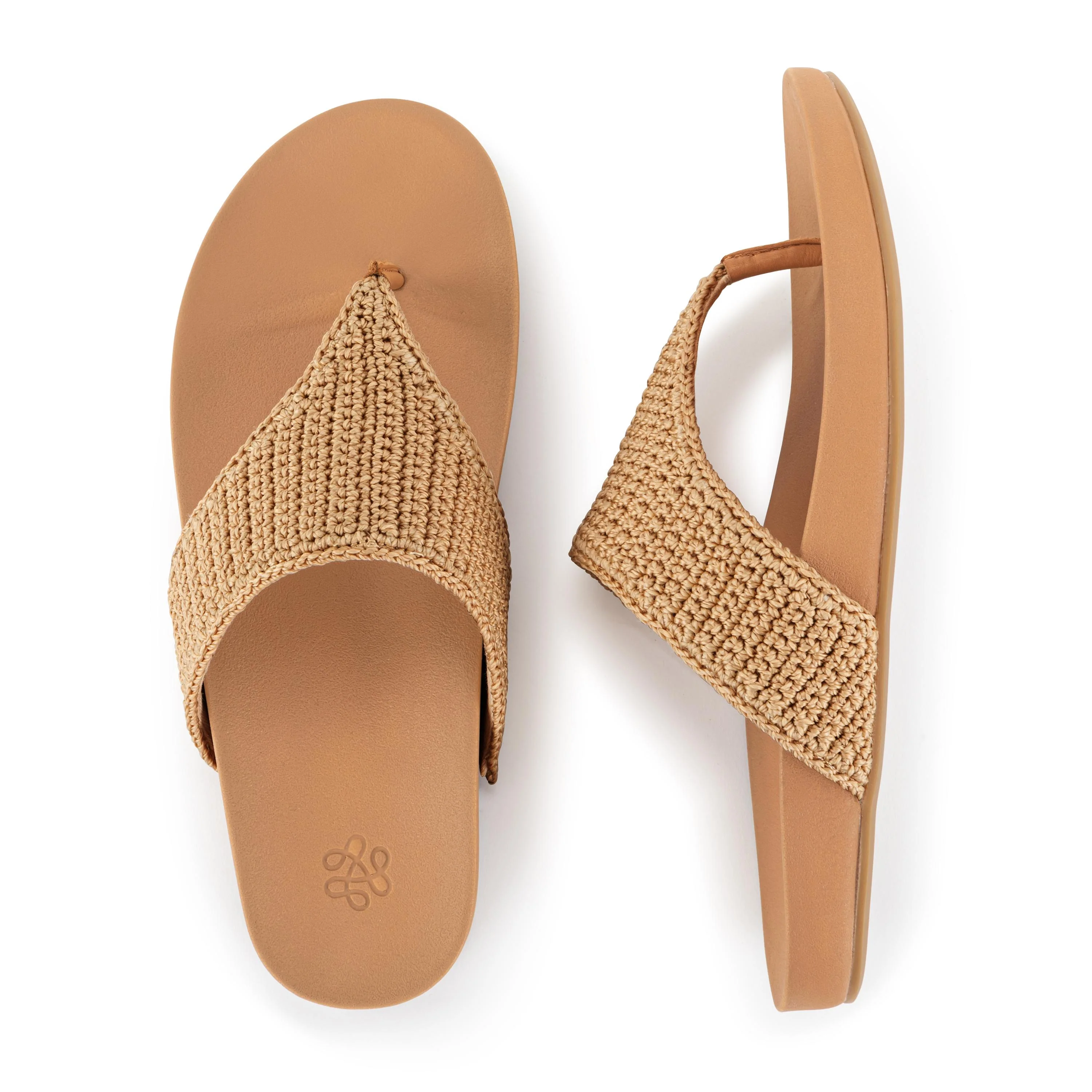 Everly Sandal - Hand Crochet - Bamboo - Image 5