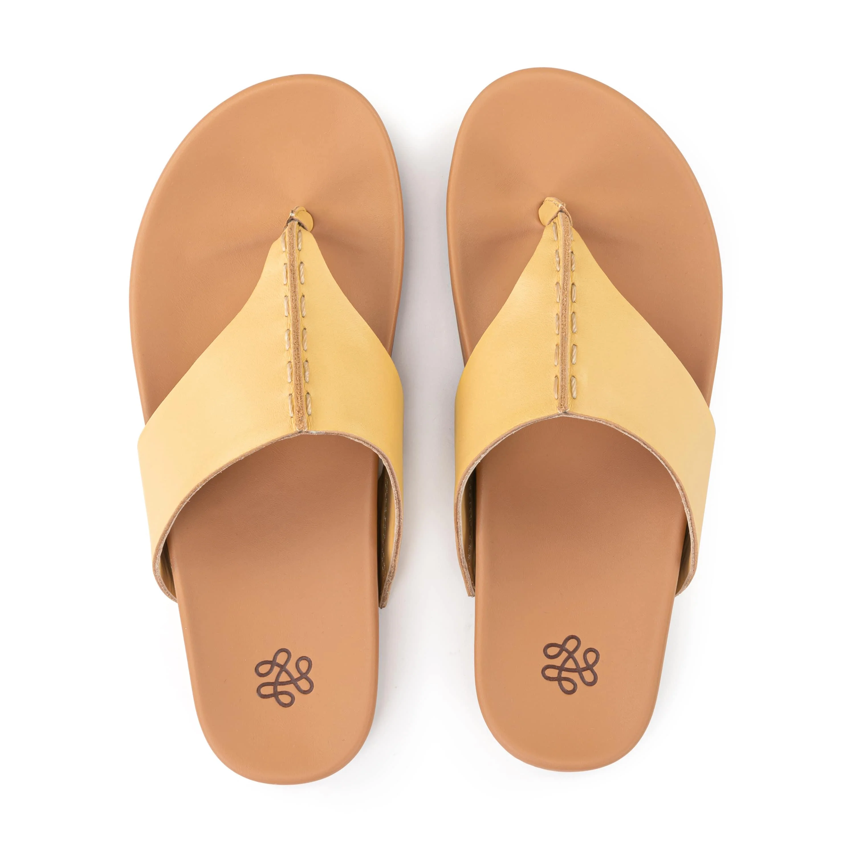 Everly Sandal - Leather - Buttercup