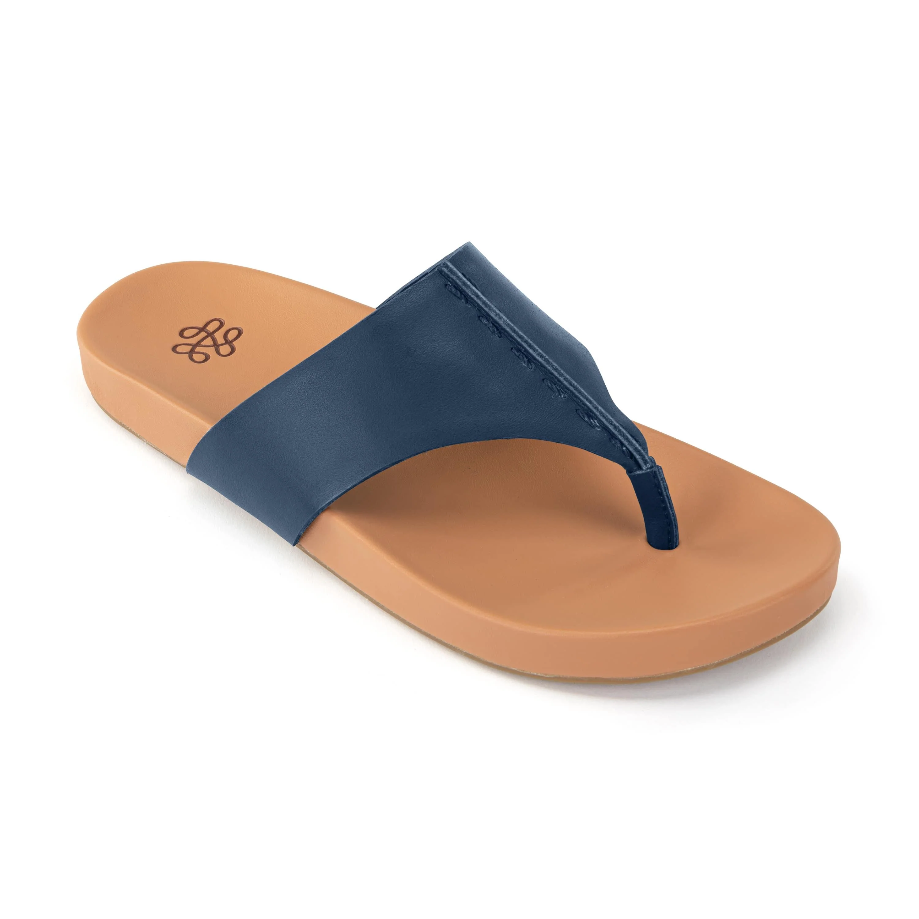 Everly Sandal - Leather - Indigo - Image 2