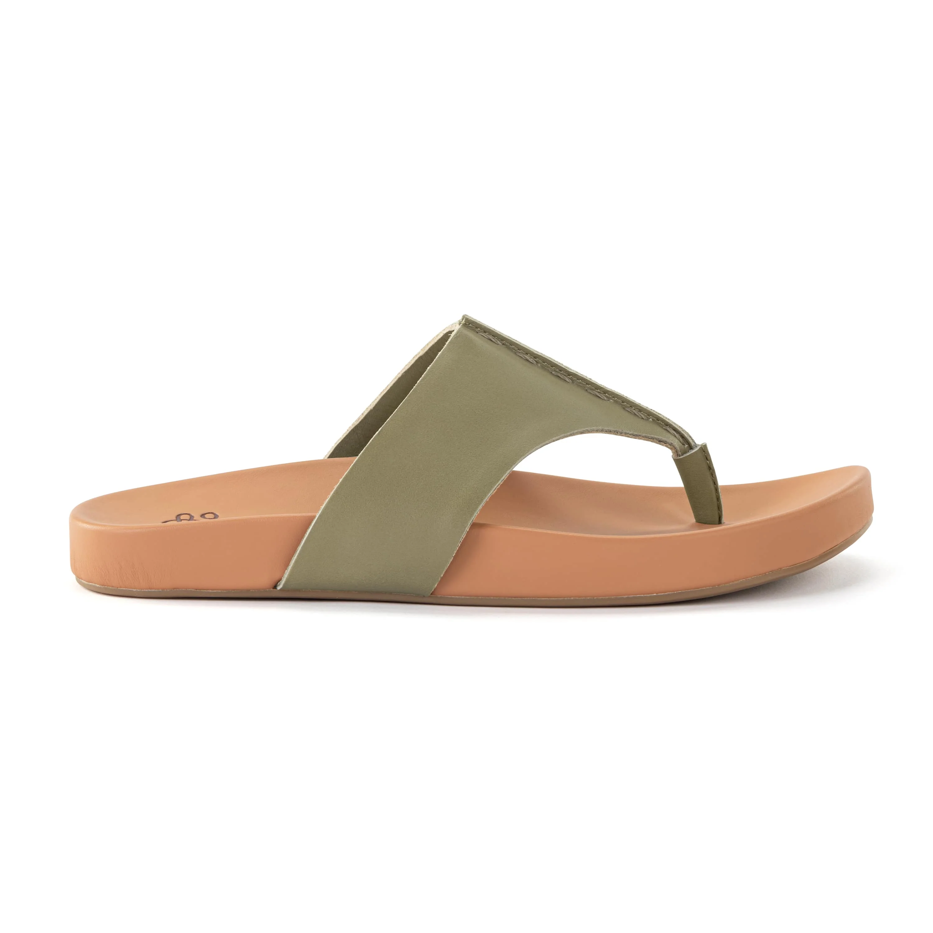 Everly Sandal - Leather - Loden - Image 3