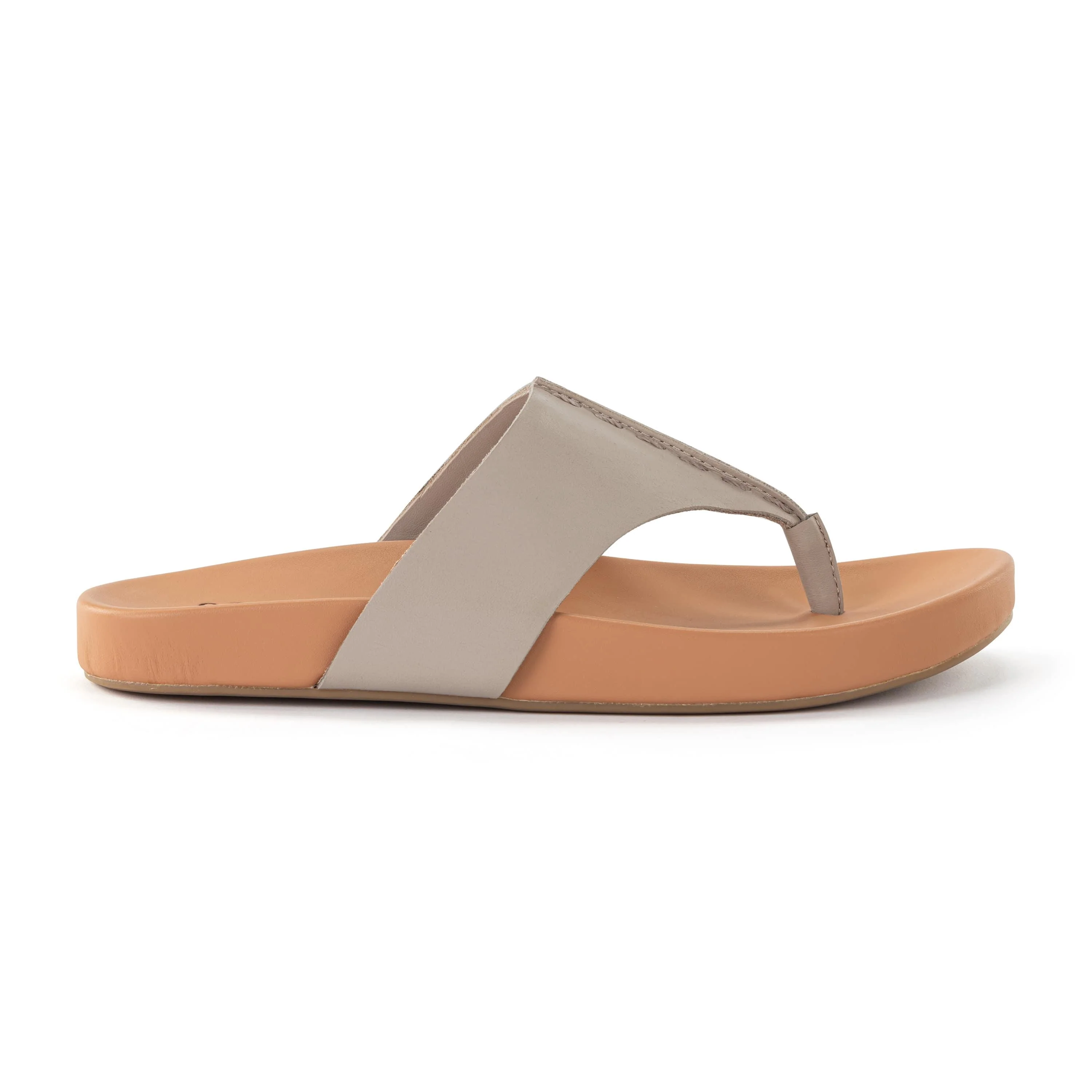 Everly Sandal - Leather - Sand - Image 4