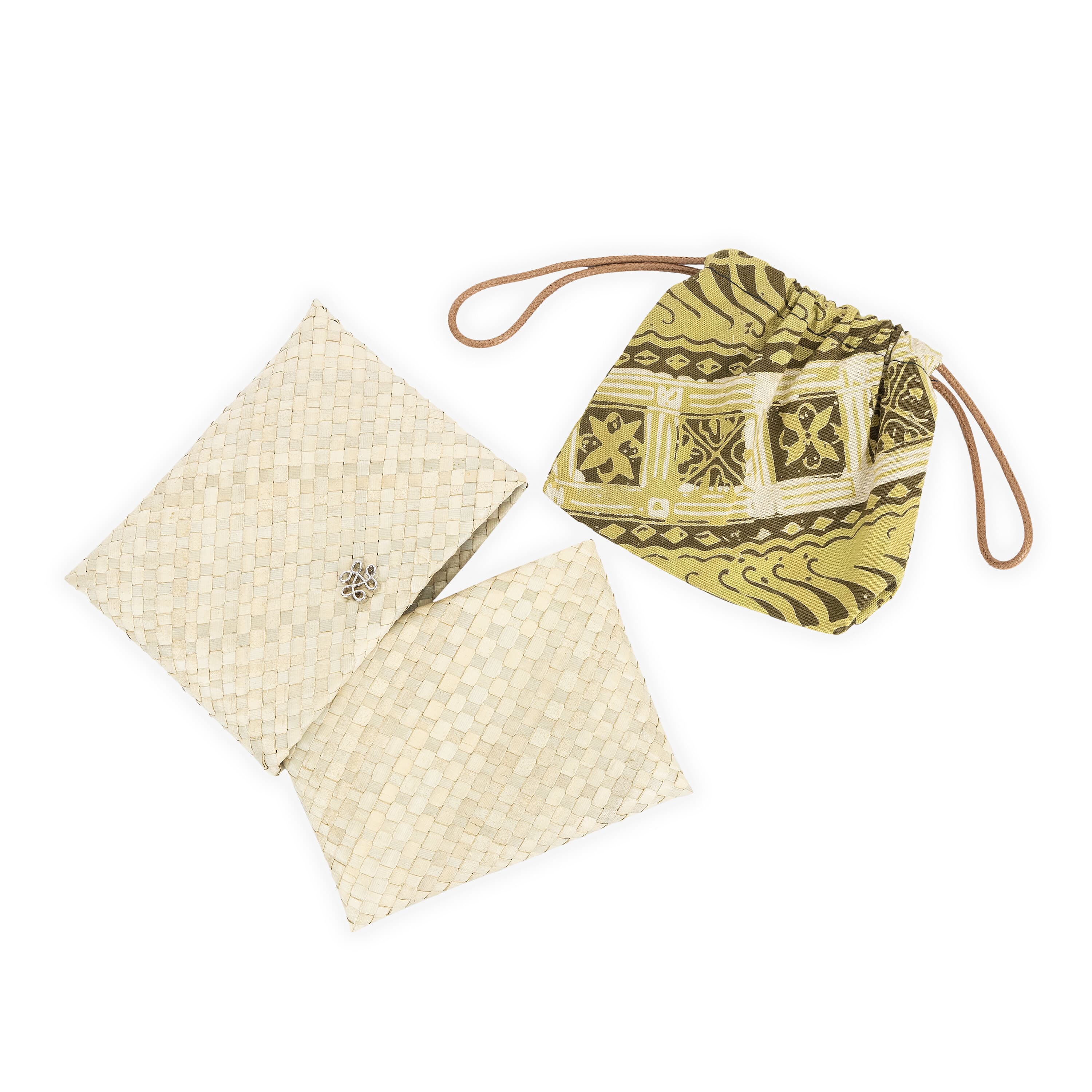 Finch Bangle - Hand Crochet - Brown Stripe - Image 3