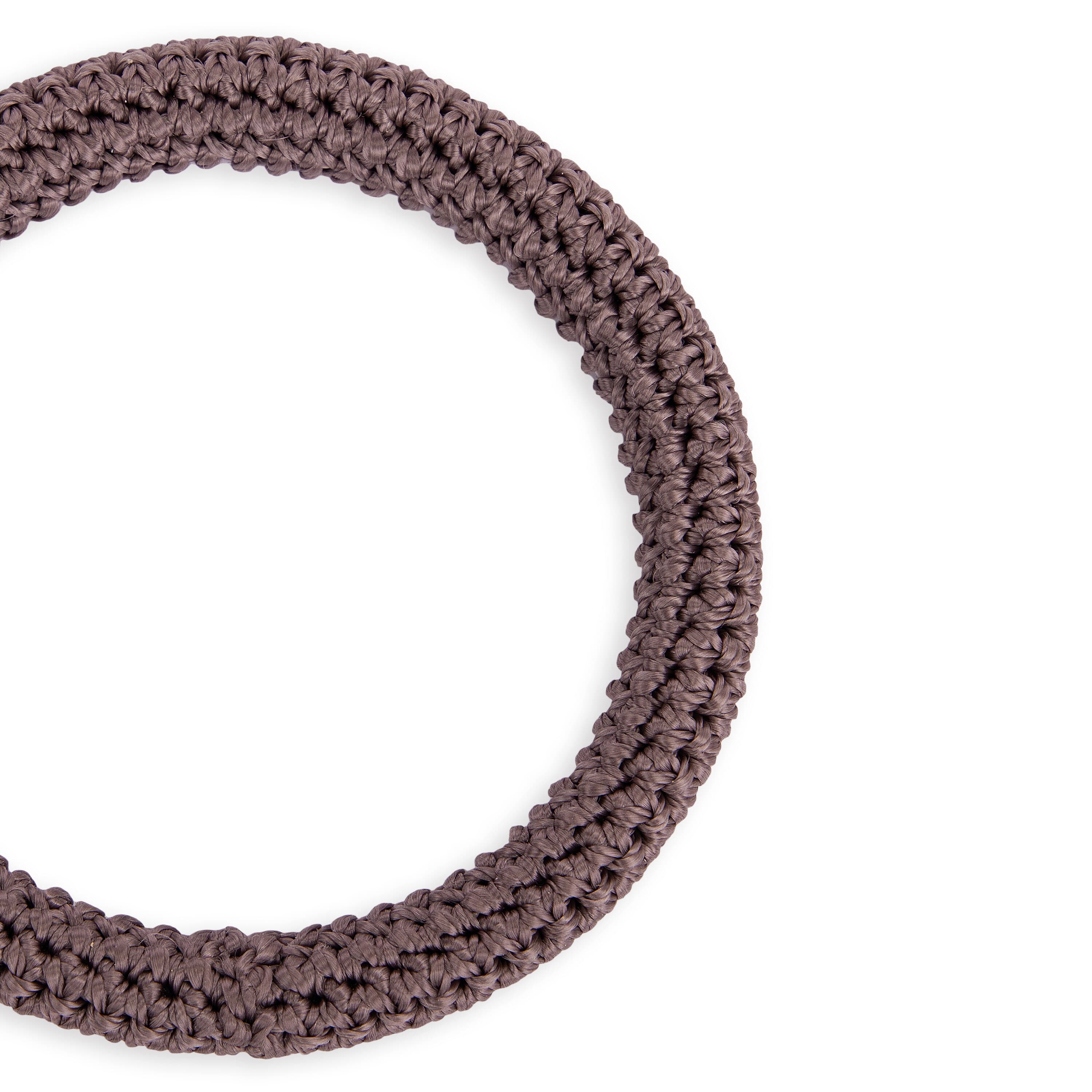 Finch Bangle - Hand Crochet - Mushroom - Image 3